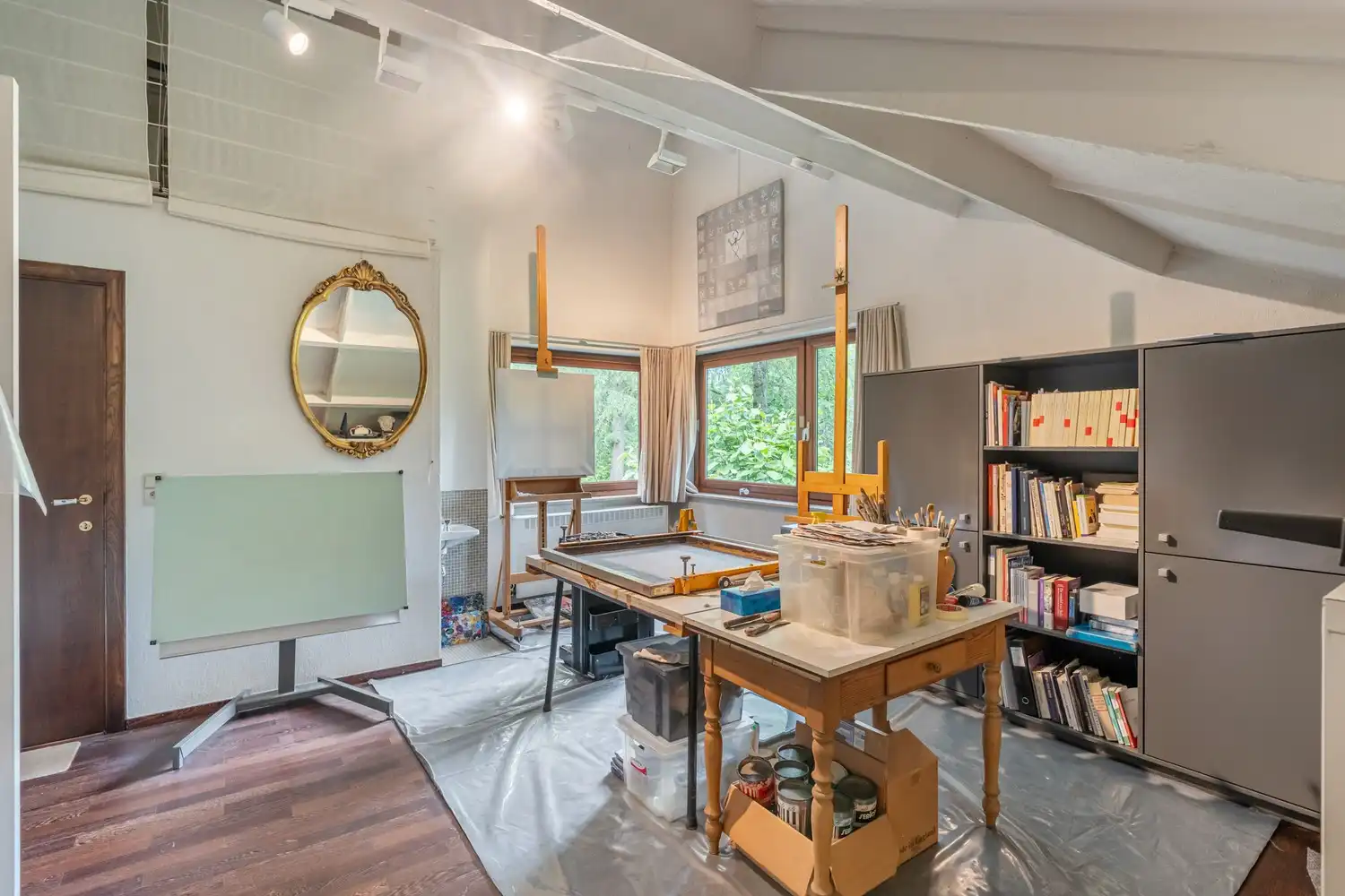 Ruime, te moderniseren villa met 5 slaapkamers en atelier op een perceel van 25 are 57 ca in het groen te (hoog) Linden ! foto 16