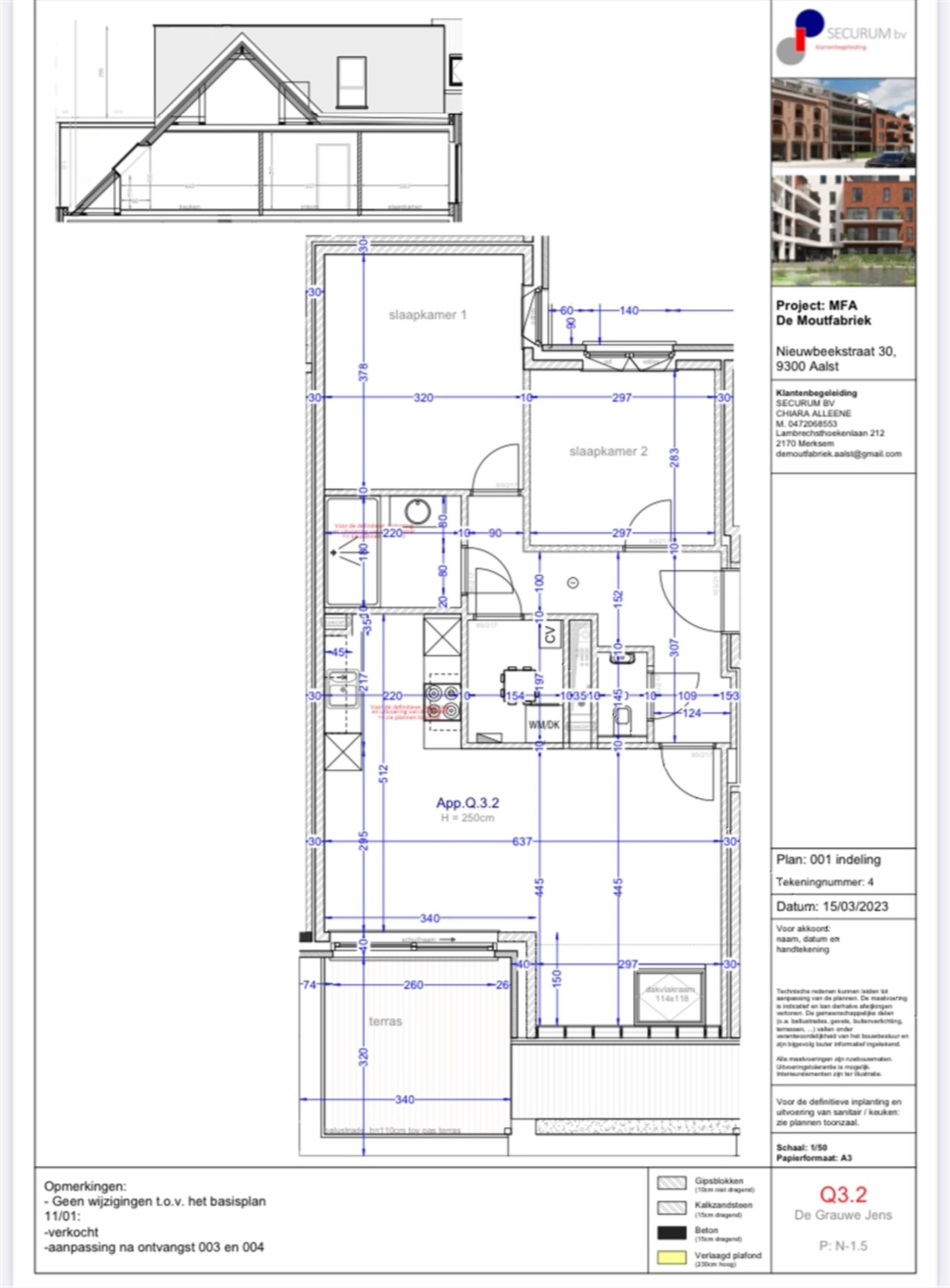 Bijna-energieneutraal appartement met 2 slaapkamers te Aalst-centrum foto 16