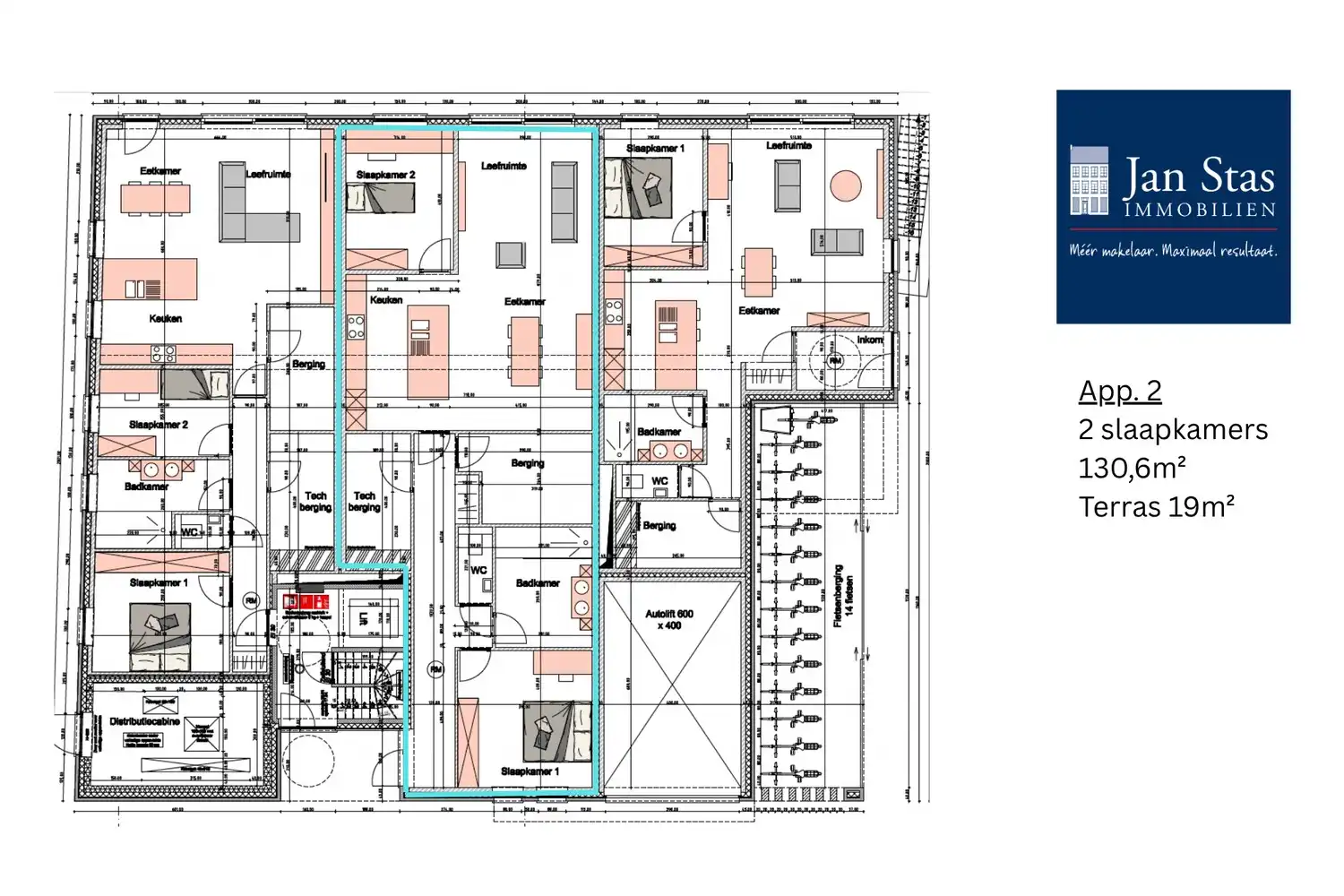Zeven appartementen - Zorgeloos aankopen - Zonder voorafbetalingen foto 4