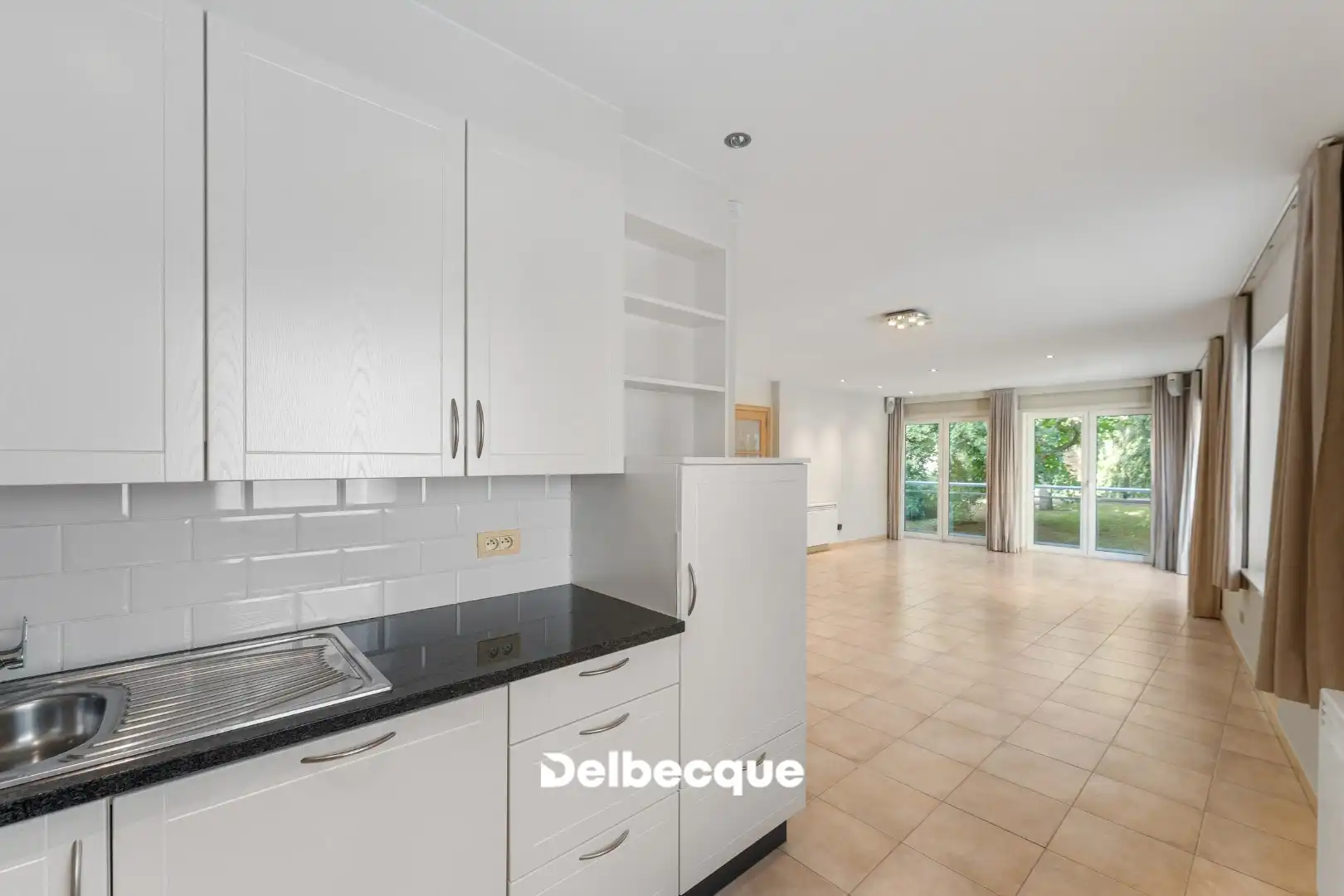 Hoekappartement met 2 slk en open zicht op de Brugse Vesten  foto 11