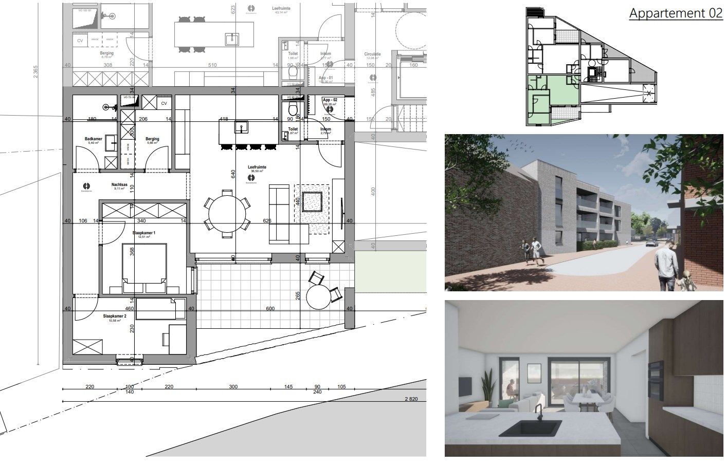 Luxueus en energiezuinig nieuwbouw appartement gelegen op het gelijkvloers met zicht op de Grote Kerkstraat in Kinrooi foto 7