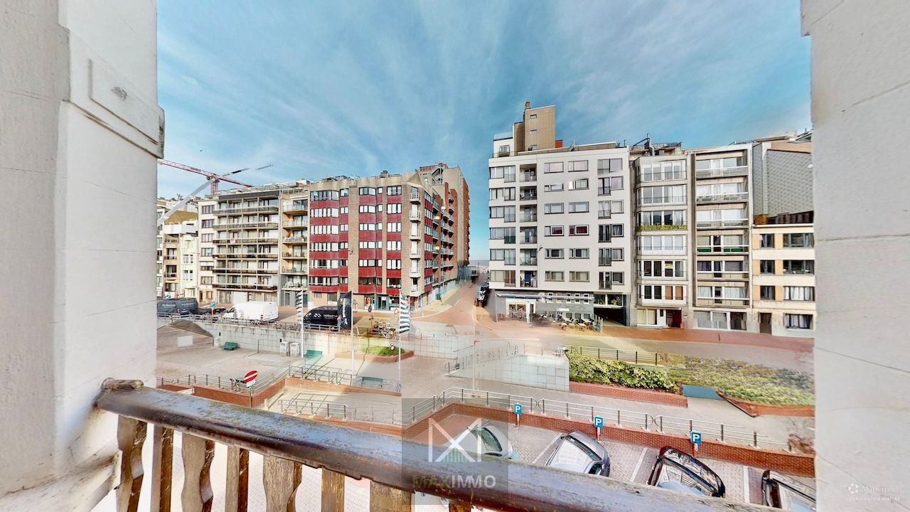 Hoofdfoto van de publicatie: Volledig gerenoveerd appartement met zijdelings zeezicht – Blankenberge