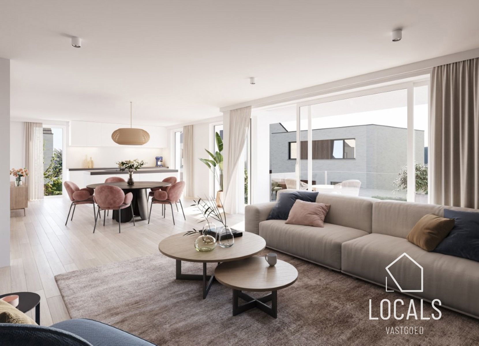 Energiezuinige nieuwbouwappartement in Denderleeuw foto {{pictureIndex}}