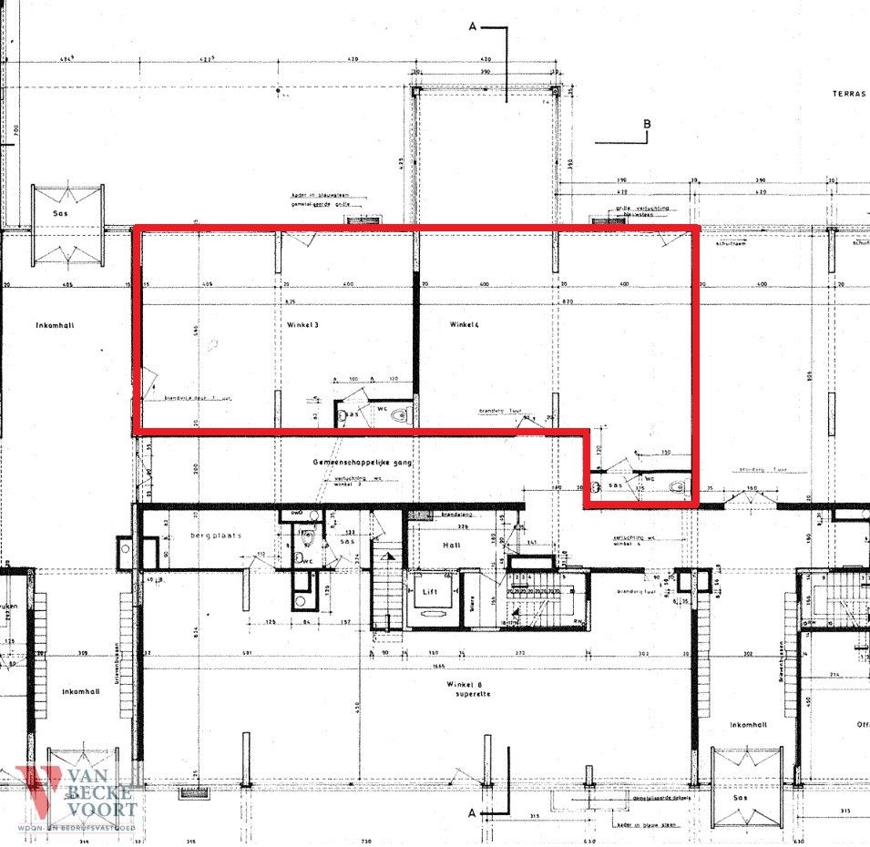 Handelsgelijkvloers 150m² Zeedijk foto 14