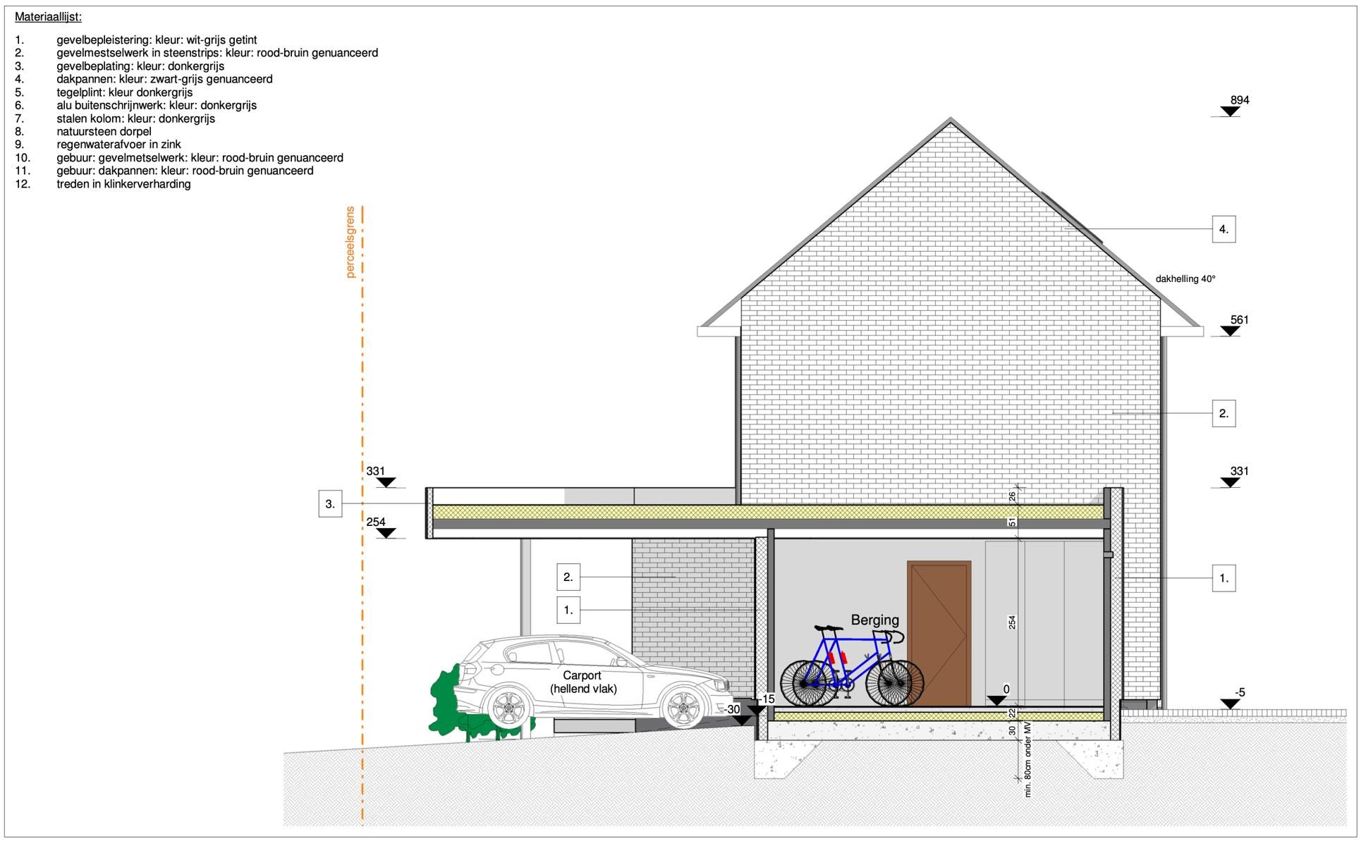 Bouwgrond voor HOB met vergunde plannen op 3a4ca foto 2