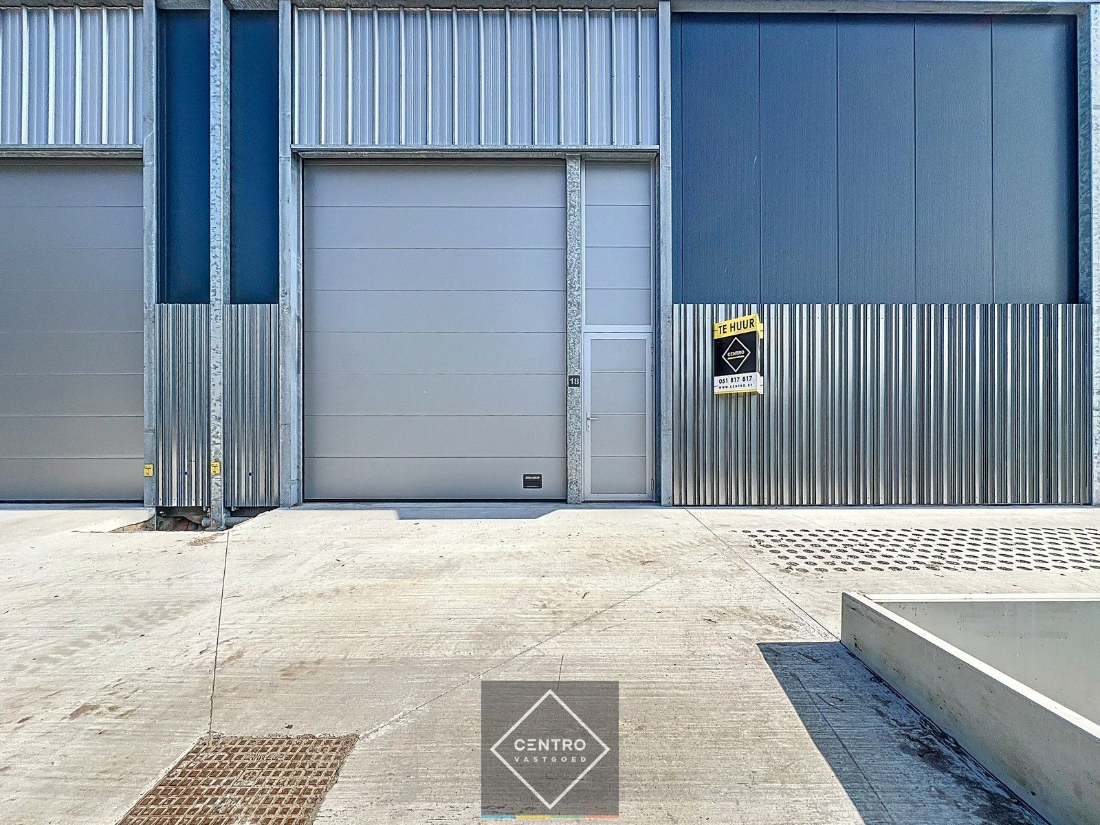 Nieuwbouw KMO unit (± 264m²) TE HUUR, laadpalen én hypercharger aanwezig! Bedrijvenpark "Diamant" te Dikmuide. foto 15