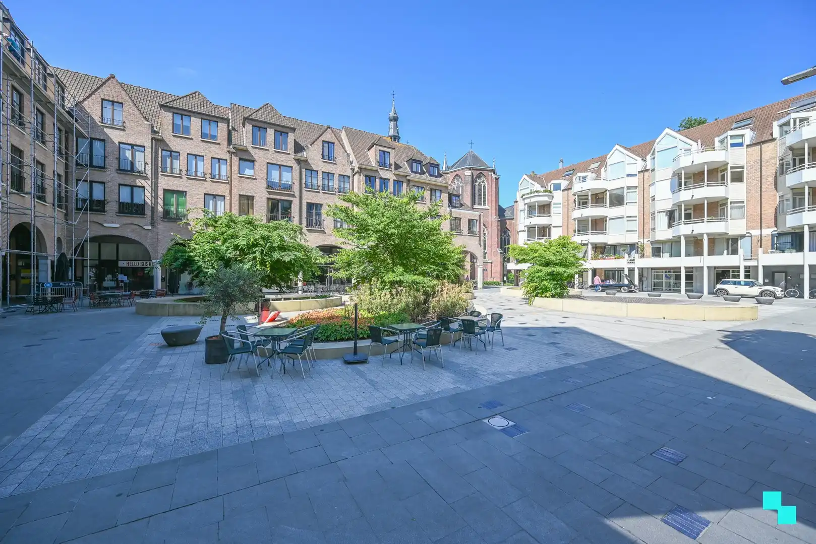 Energiezuinig eenslaapkamerappartement in het centrum van Kortrijk! foto 14