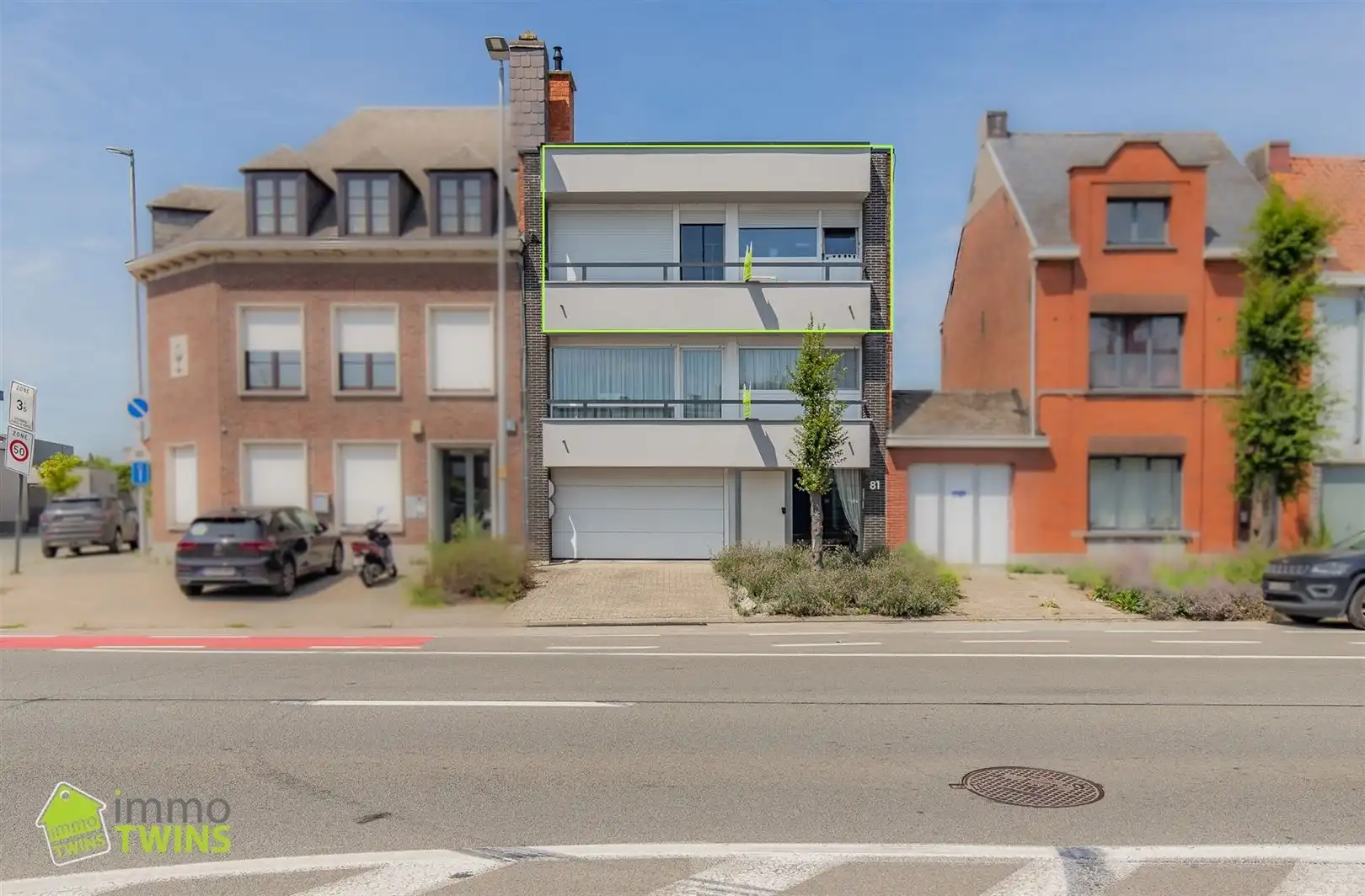 Appartement met 3 slaapkamers, 2 terrassen te Baasrode foto {{pictureIndex}}