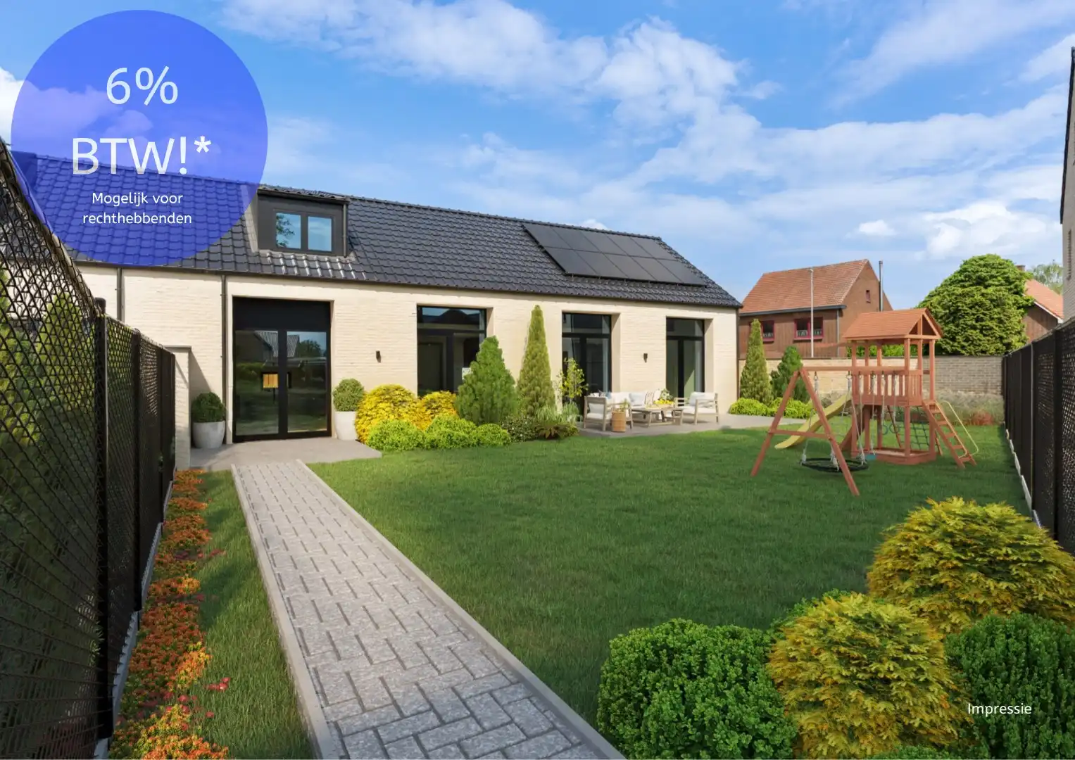 Exclusief project van een authentieke, volledig getransformeerde hoeve tot 2 nieuwbouw BEN-woningen!  foto 2