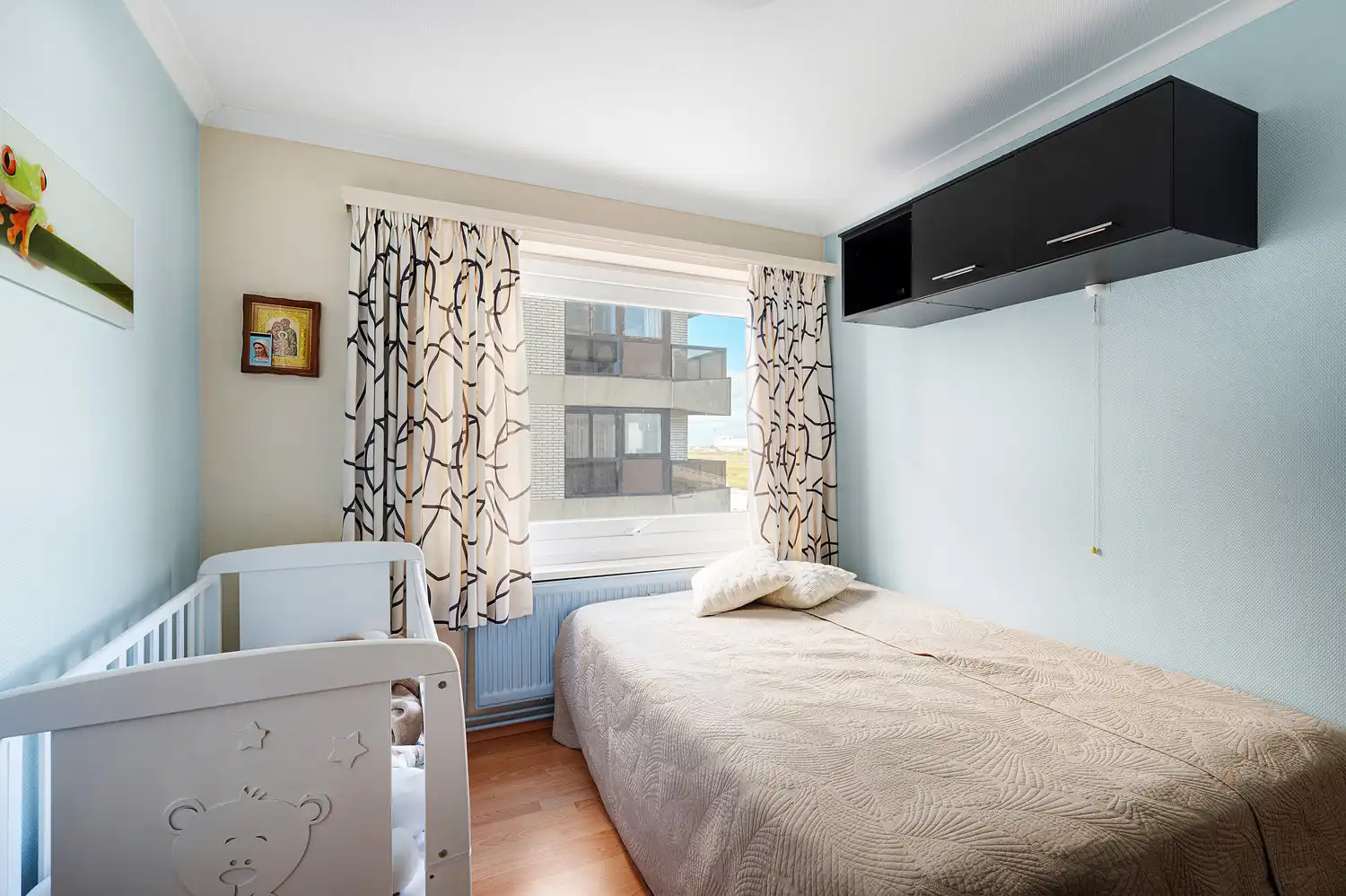 Hoekappartement met 2 slaapkamers en frontaal zeezicht foto 12