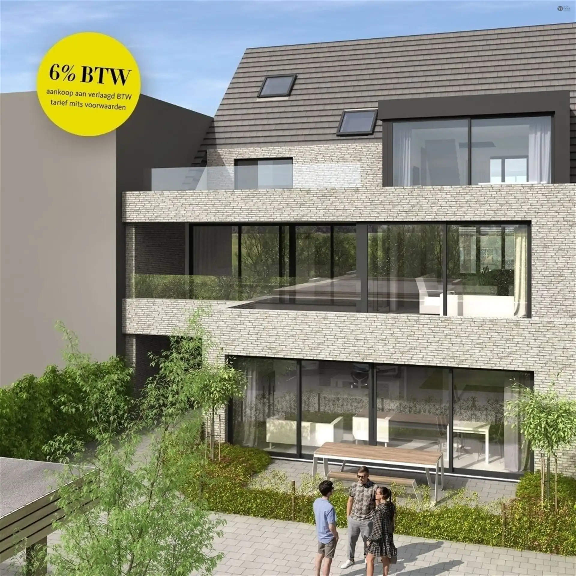 Zeer ruim appartement met inpandig terras van 18m² foto 4