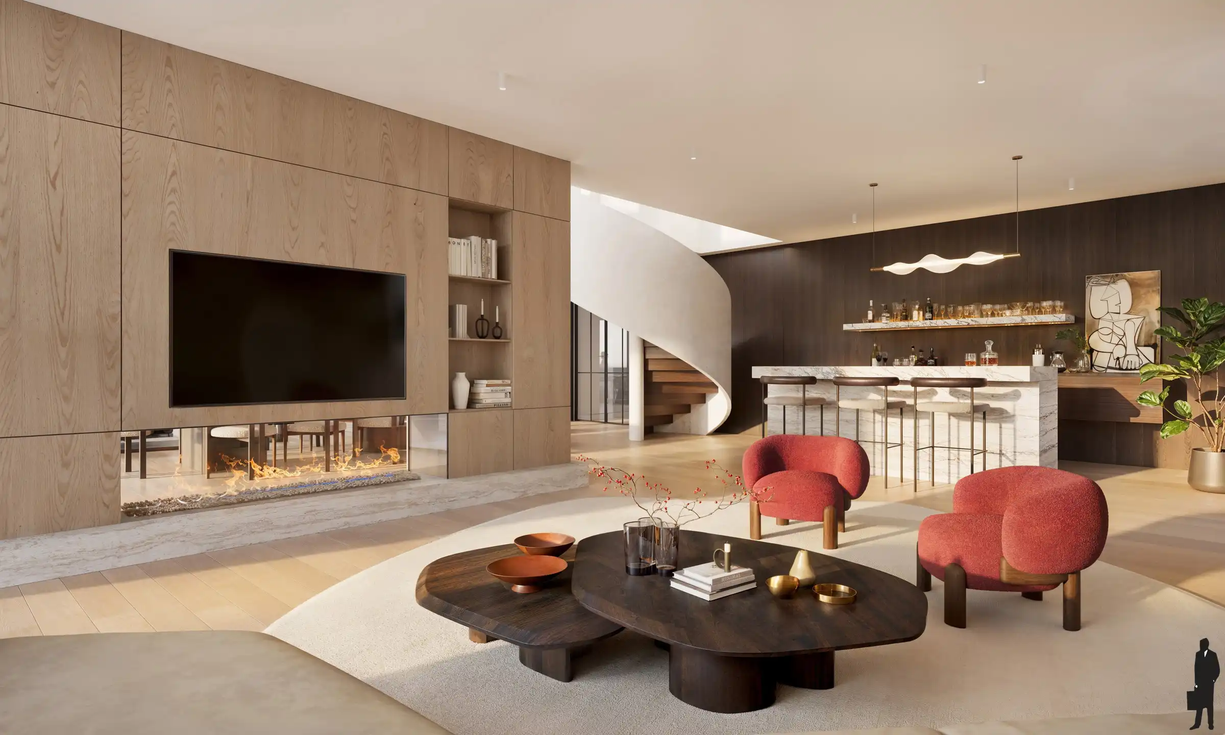 High-end afgewerkte nieuwbouwvilla voorzien van alle comfort, overloopzwembad, poolhouse  foto 5