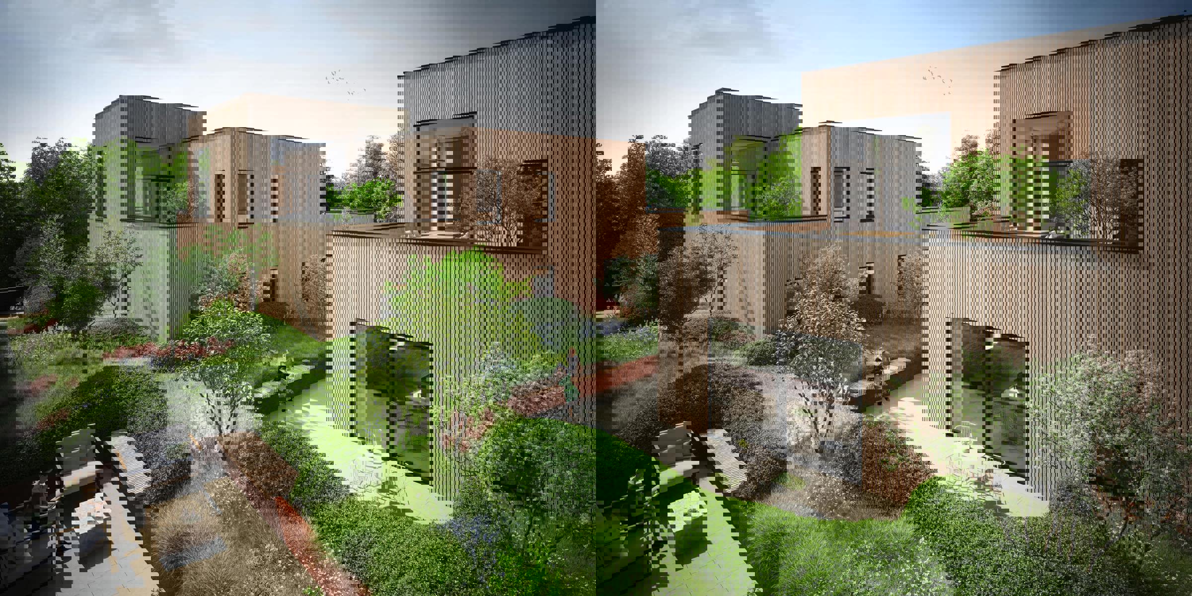 Knap BEN-appartement met zicht op groene binnentuin foto {{pictureIndex}}
