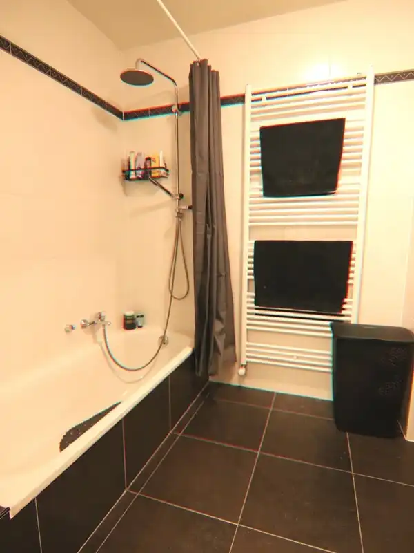 Ruim gelijkvloers 2-slaapkamerappartement met ruim TERRAS en AUTOSTANDPLAATS te huur in Brugge foto 8