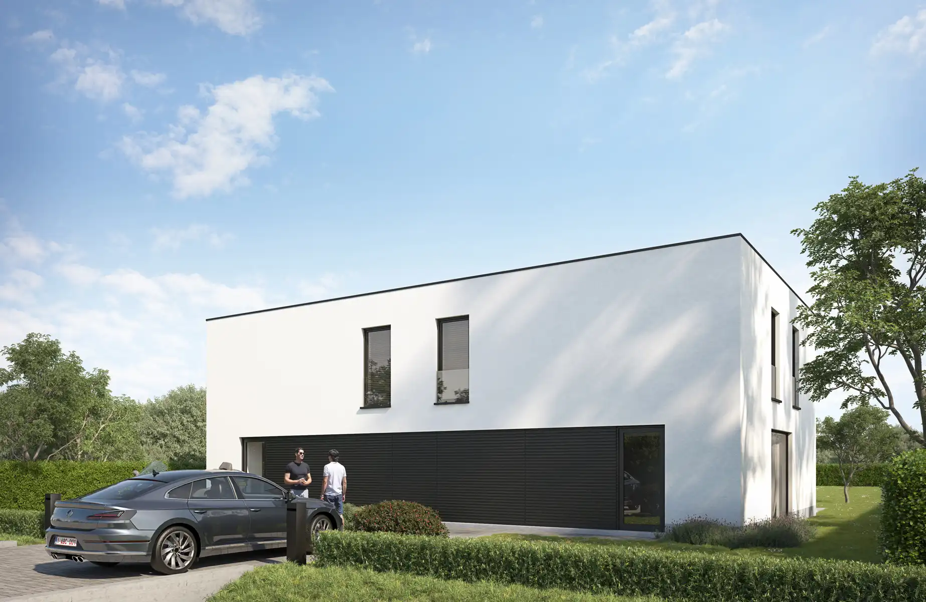 Moderne woningen in Drongen foto 4