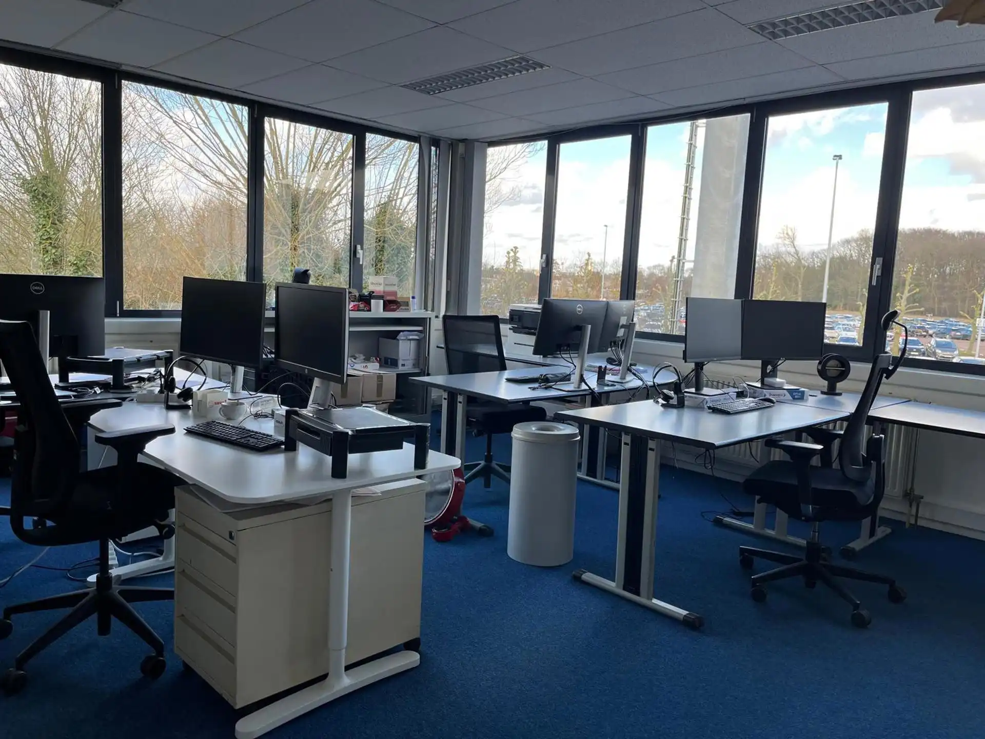 Aartselaar: magazijn 430m² met gelijkvloers kantoor 151m²  foto 8