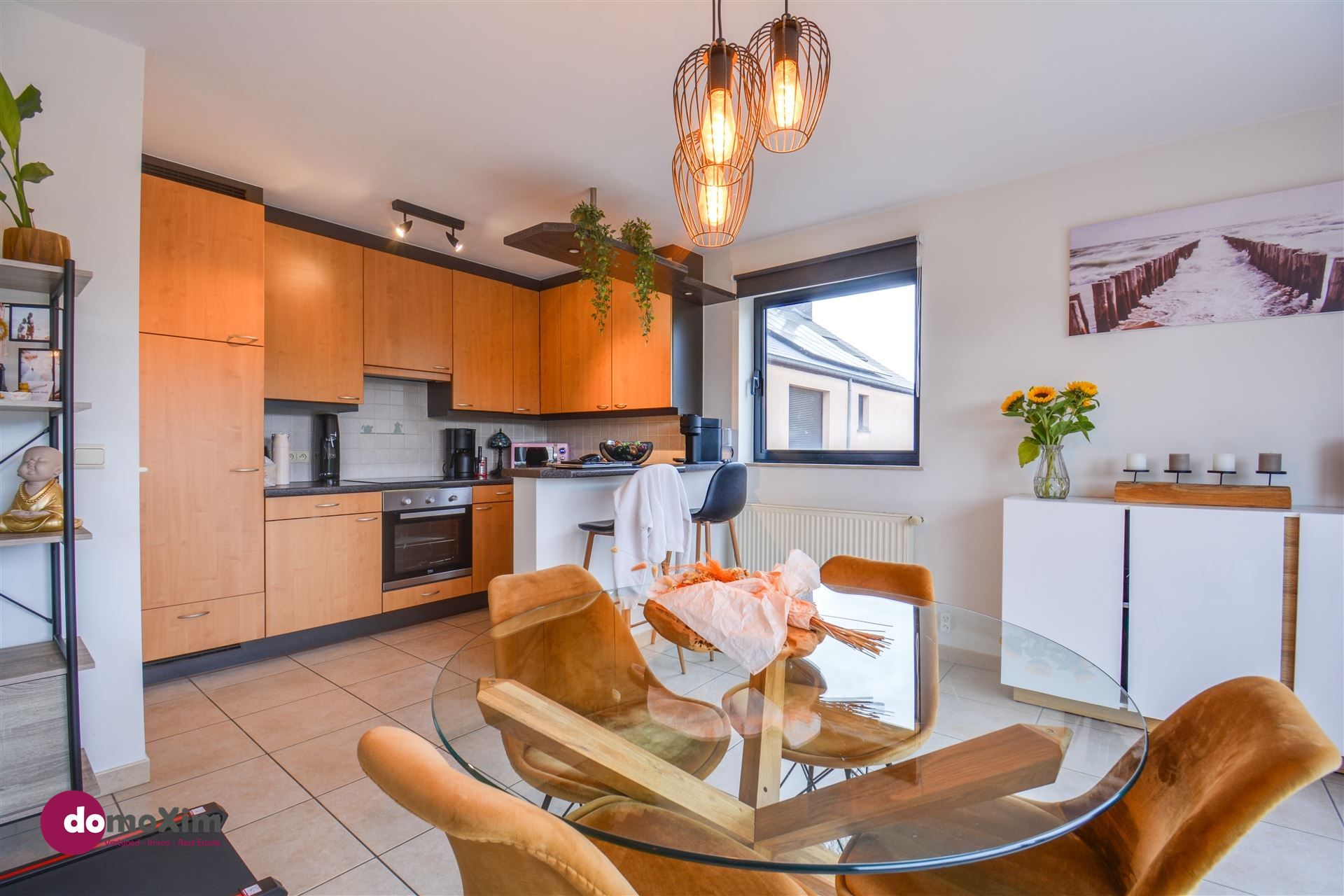 Duplex appartement met 2 slaapkamers en een ruim terras gelegen in het centrum van Veltem-Beisem foto 5