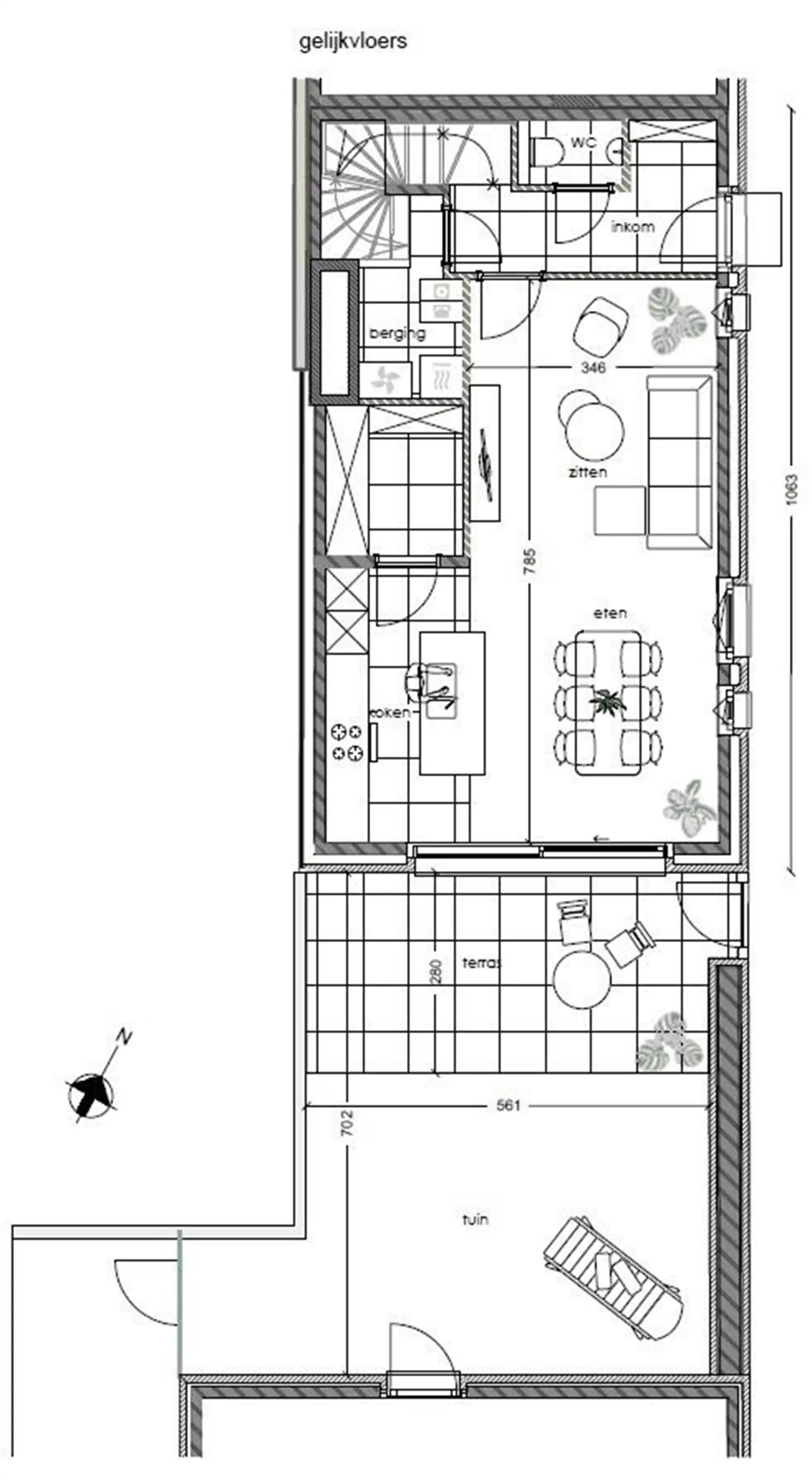 Nieuwbouw duplexappartement met 2 slpks te Duffel foto 12