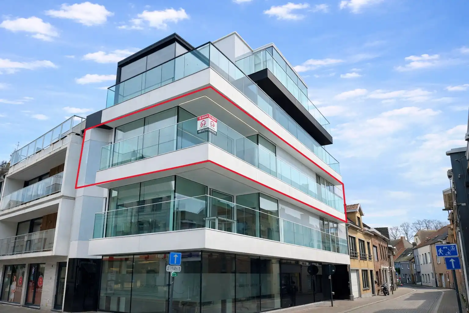 Prachtig appartement hartje Torhout (116 m²),  2 slpk en ruim zonneterras, Torhout foto 18