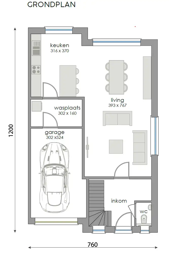 RONSE - Ninoofsesteenweg  ( lot 3 ) foto 2