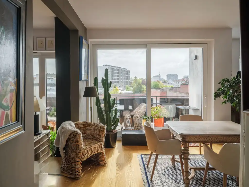 Stijlvol en instapklaar 3-slaapkamerappartement (163 m²) met zonnig terras nabij de Coupure foto 7