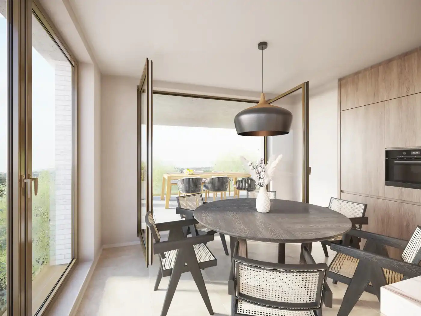 Nieuwbouwappartement met EPC A en terras in Wetteren te koop foto 3