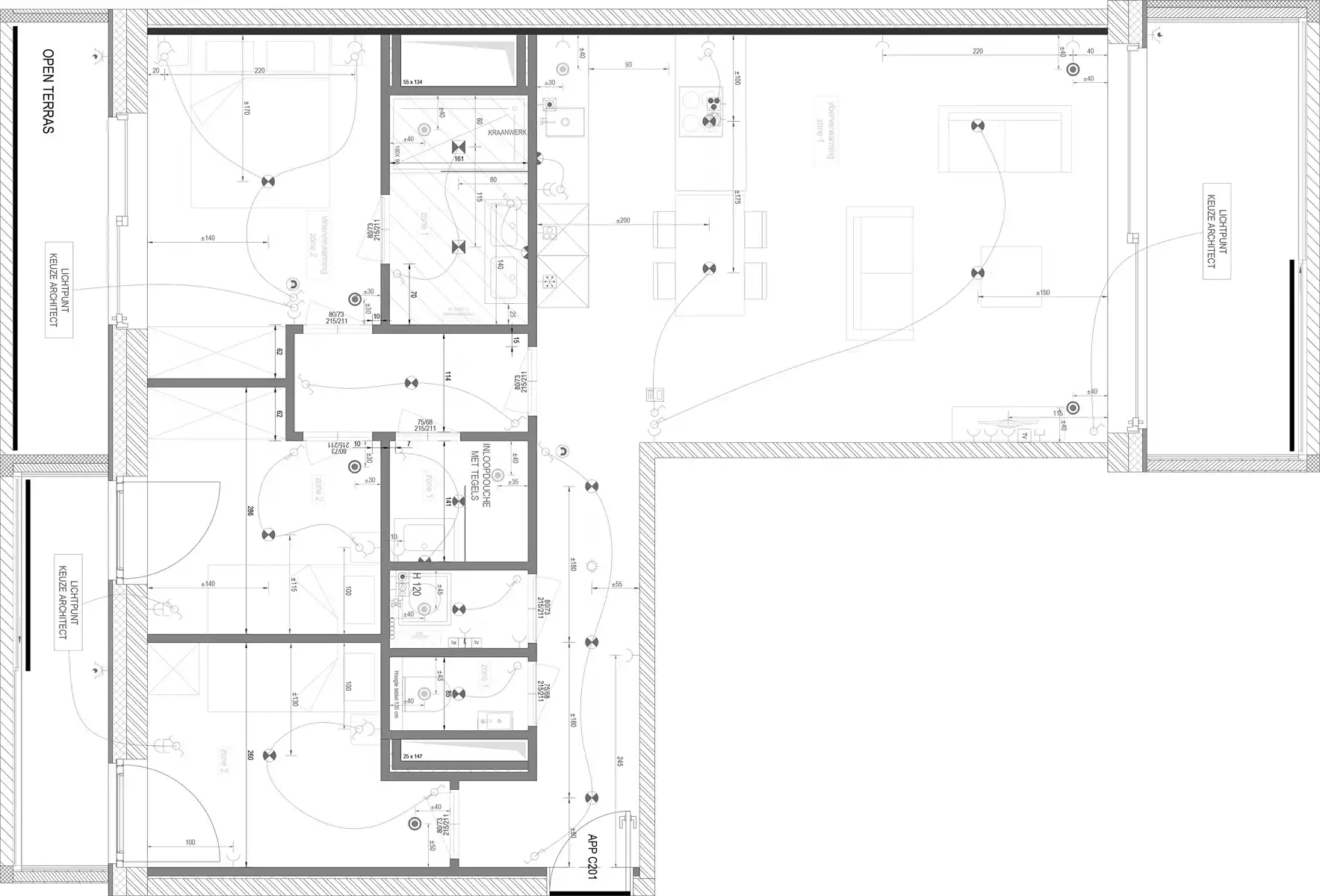 Prachtig 2slpk + bureau appartement met prachtige terrassen foto 17