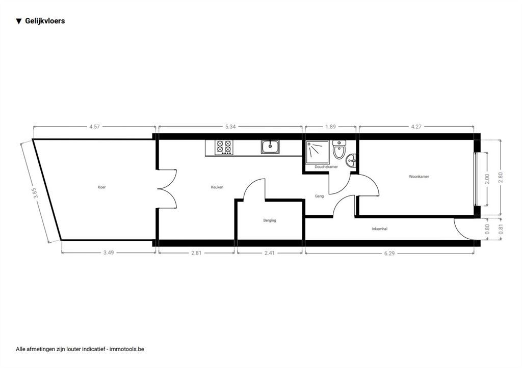 Ruime woning met 4 slaapkamers en stadskoer foto 13