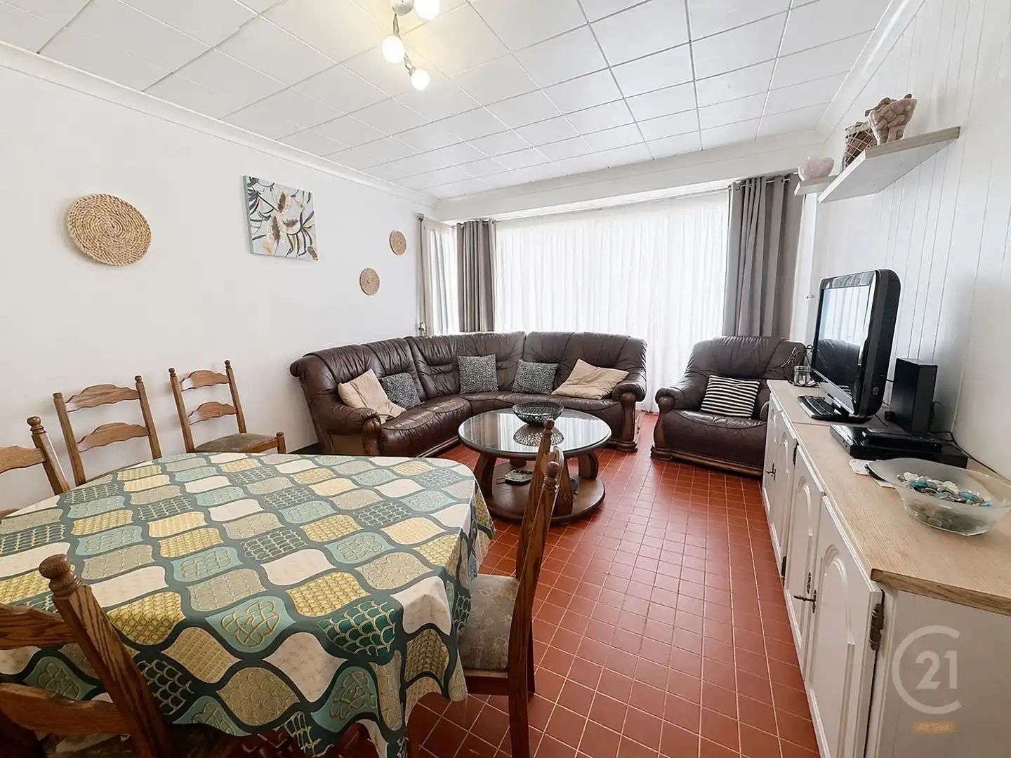 2-slaapkamerappartement met terrassen en zijdelings zeezicht in Westende-Bad foto 3