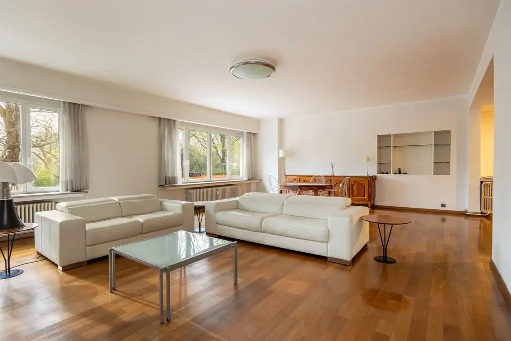 Ruim appartement met terras en zicht op Stadspark foto 3