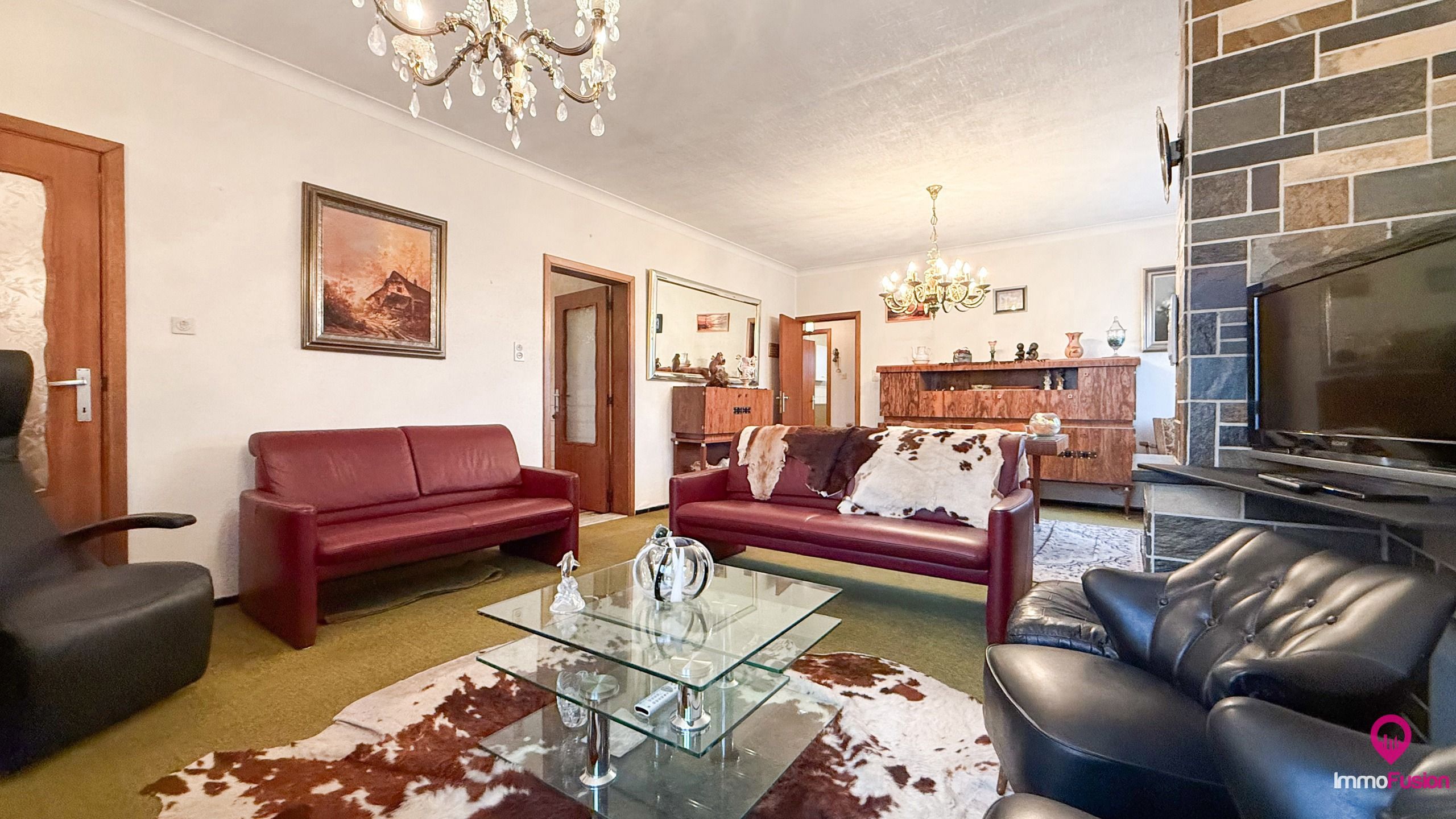 Bungalow met grote werkplaats en weide op 42 are in Alken foto 4