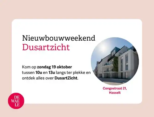 DusartZicht - 10 nieuwbouwappartementen in Hasselt-Centrum foto 14