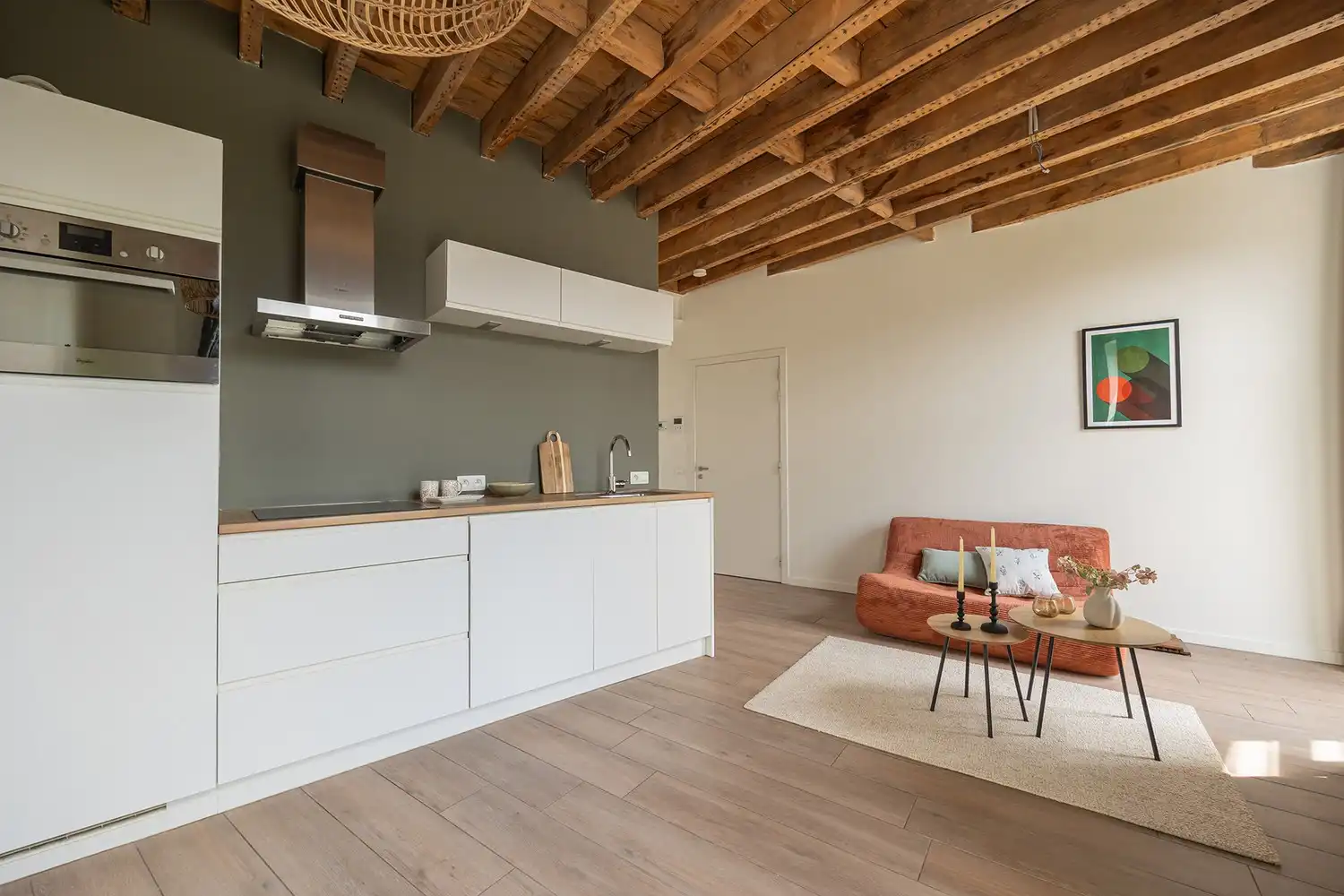 Instapklaar 1-slaapkamer appartement tussen Eilandje en centrum mét terras foto 4