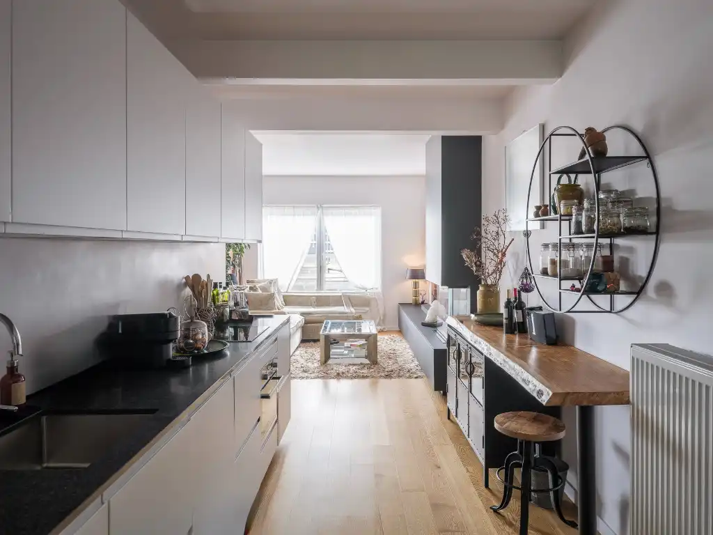 Stijlvol en instapklaar 3-slaapkamerappartement (163 m²) met zonnig terras nabij de Coupure foto 9