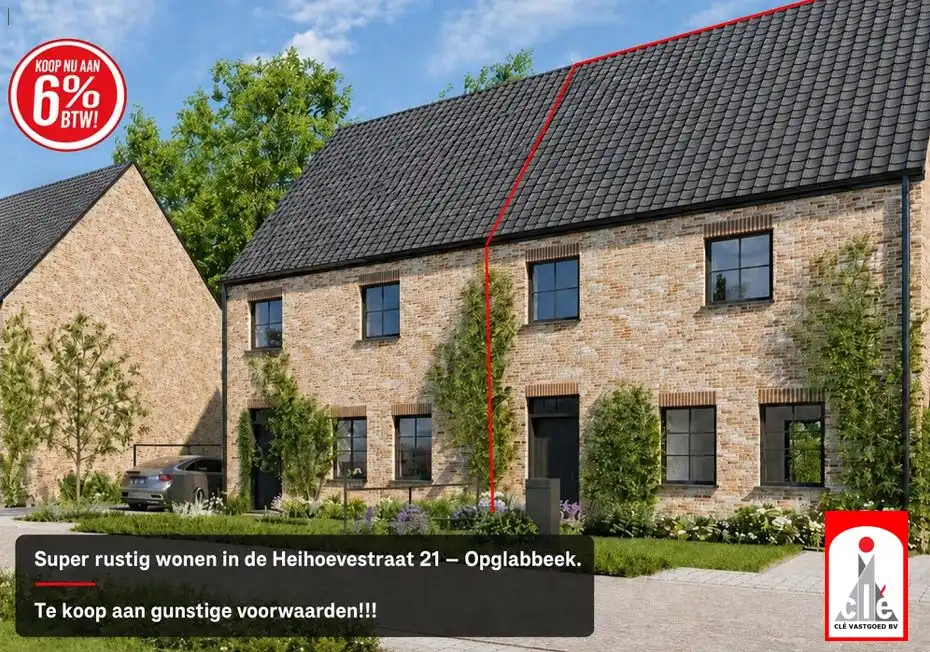 Halfopen te koop Heihoevestraat 21 - 3660 Opglabbeek