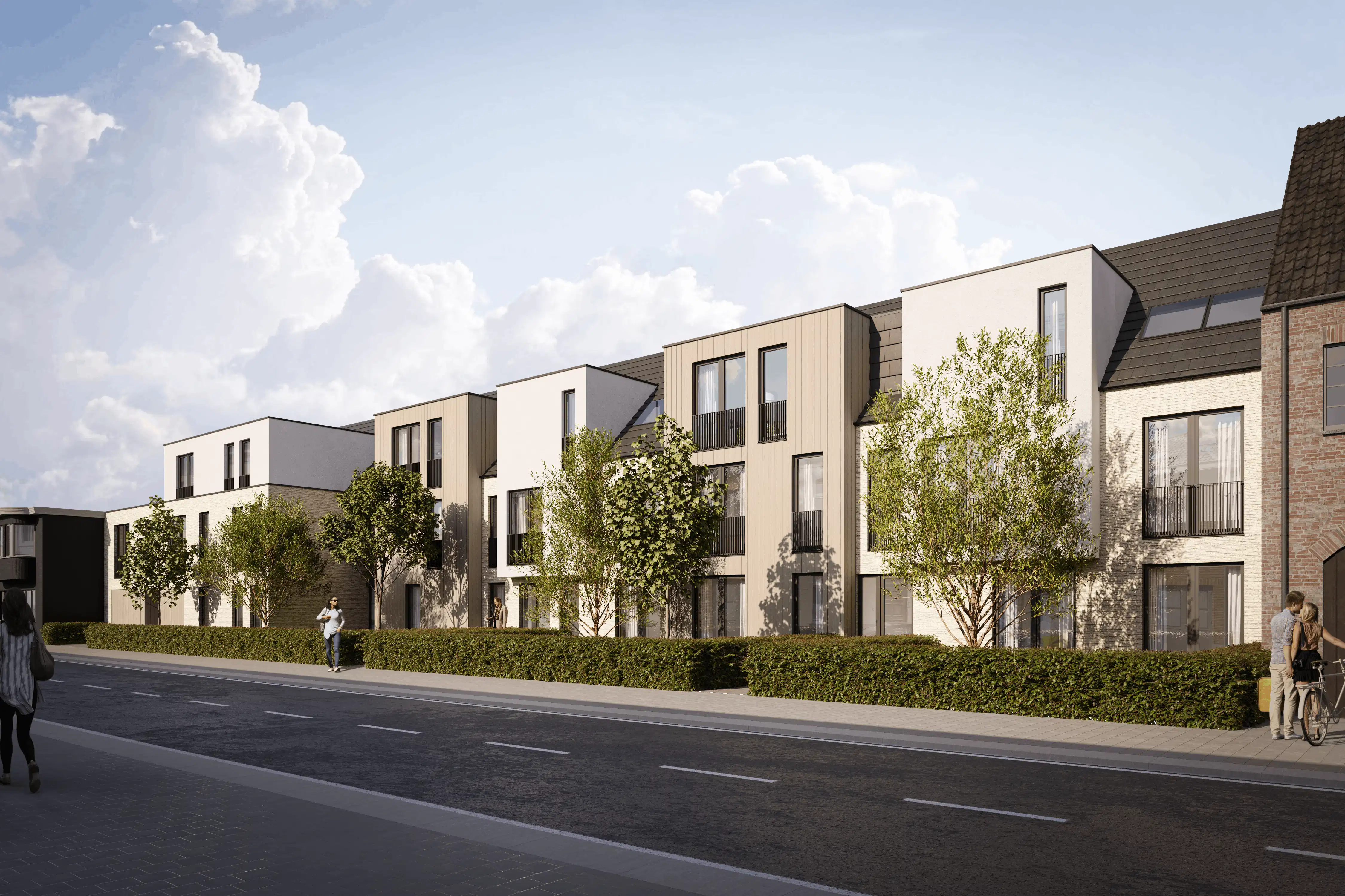 Gelijkvloers appartement in "De Roos" te Achterbroek-Kalmthout foto 2