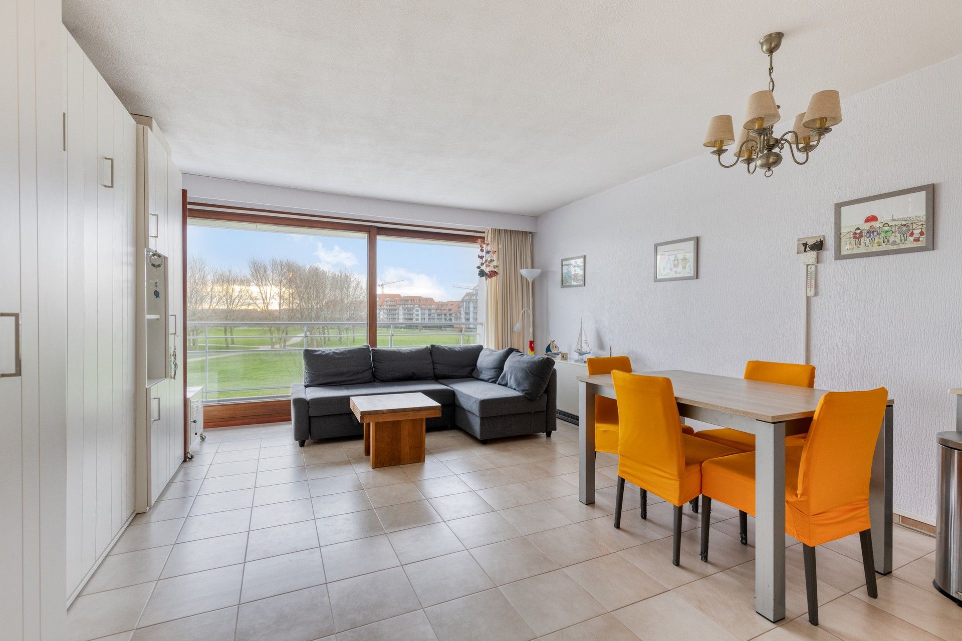 Zonnige studio met zicht op het park, Nieuwpoort foto 6