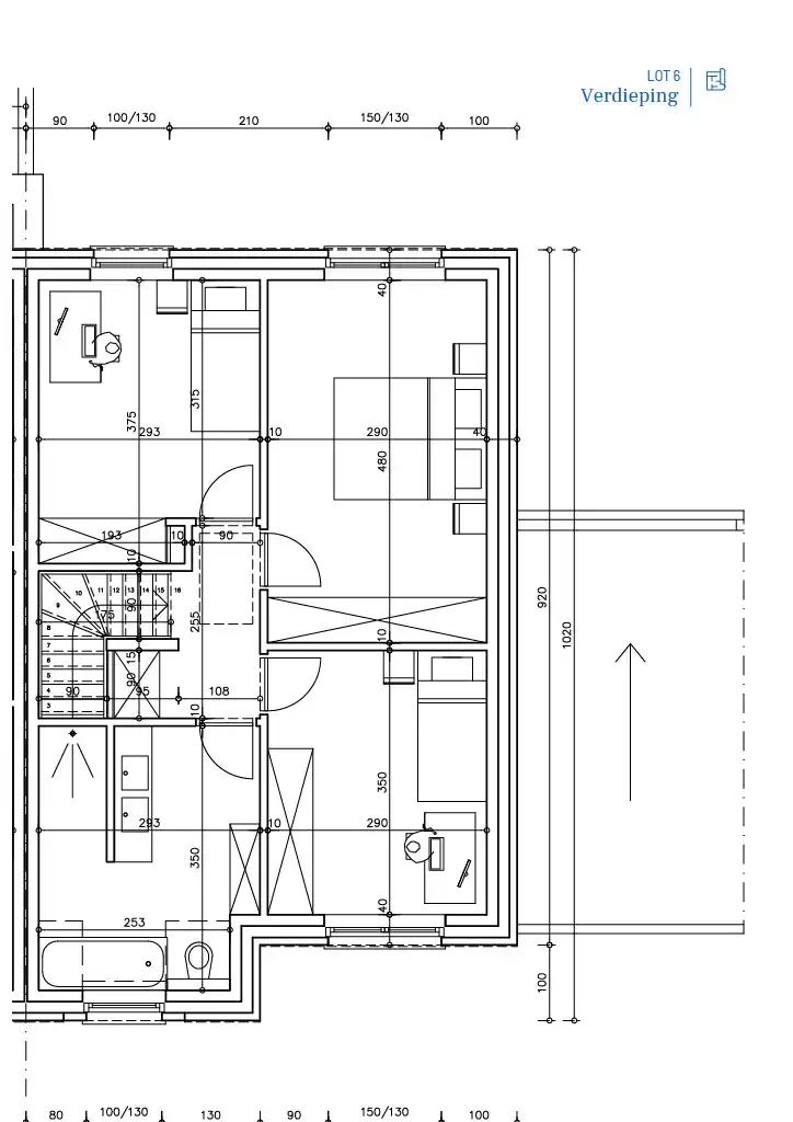 Evergem, Boordekens - rustieke nieuwbouwwoning met carport en 3 of 4 slk. foto 3