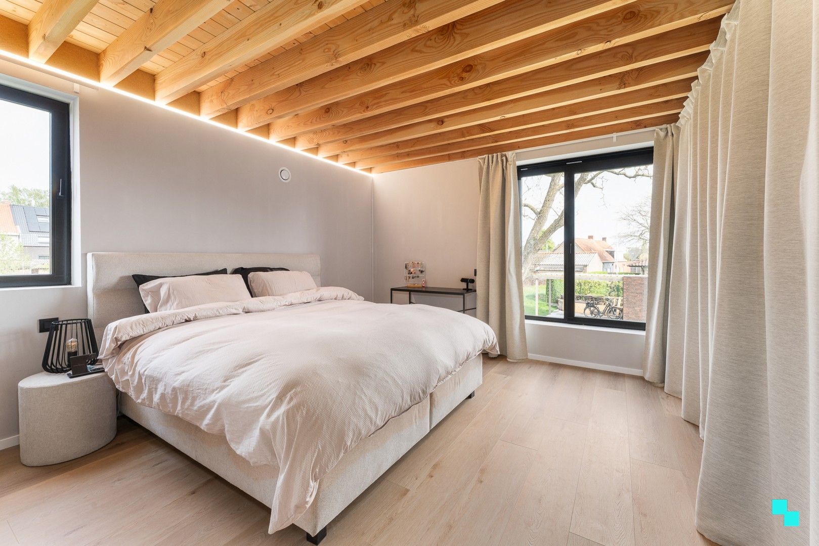 Architecturale (quasi)nieuwbouwwoning op rustige verkaveling te Lendelede foto 17