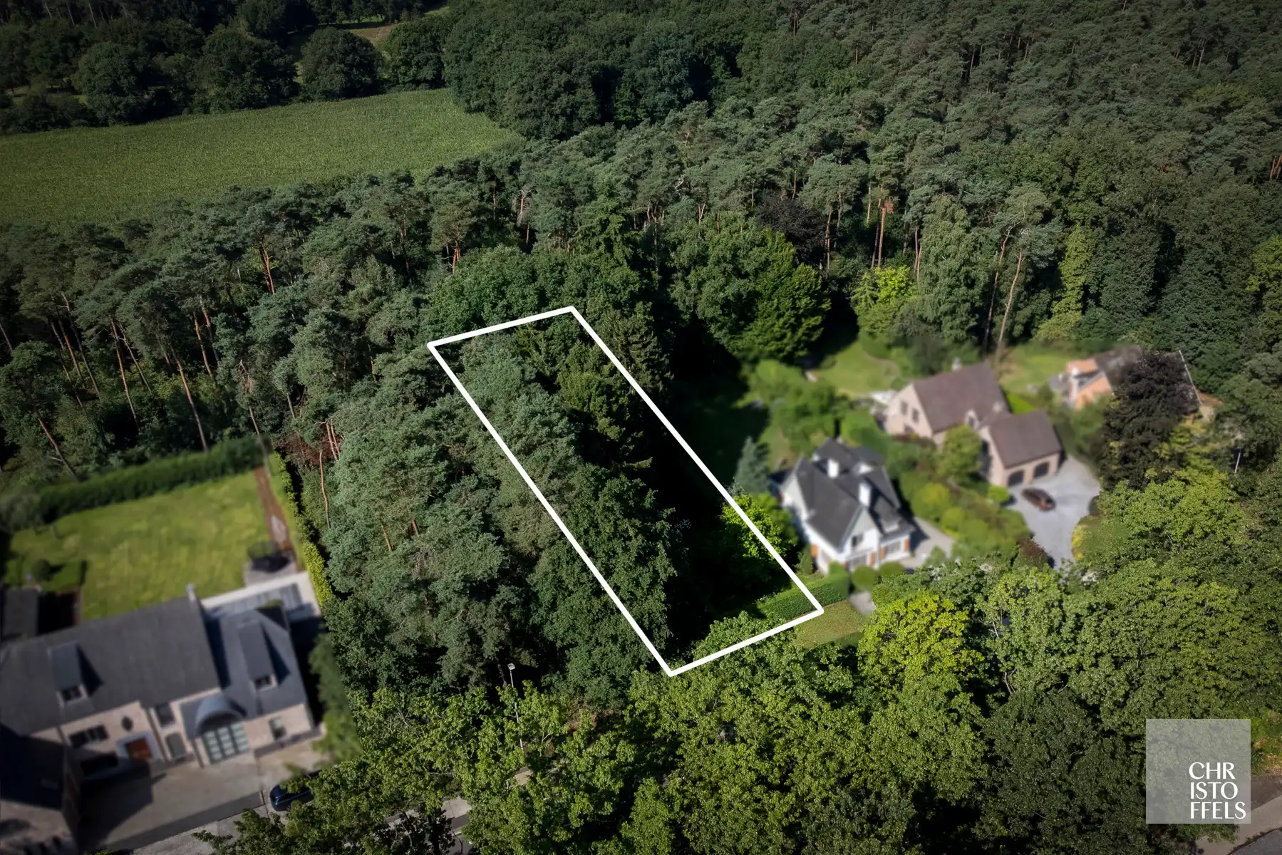 Bouwgrond van 1.051m² gelegen in een groene omgeving te Zutendaal. foto 4