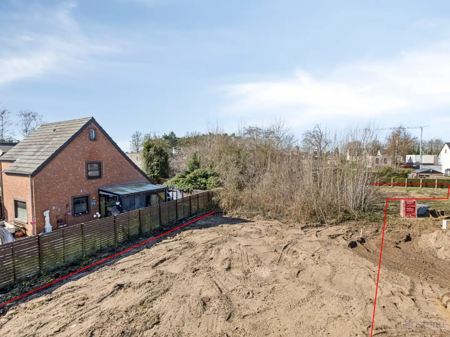Bouwgrond voor open bebouwing te koop in Koersel foto 8