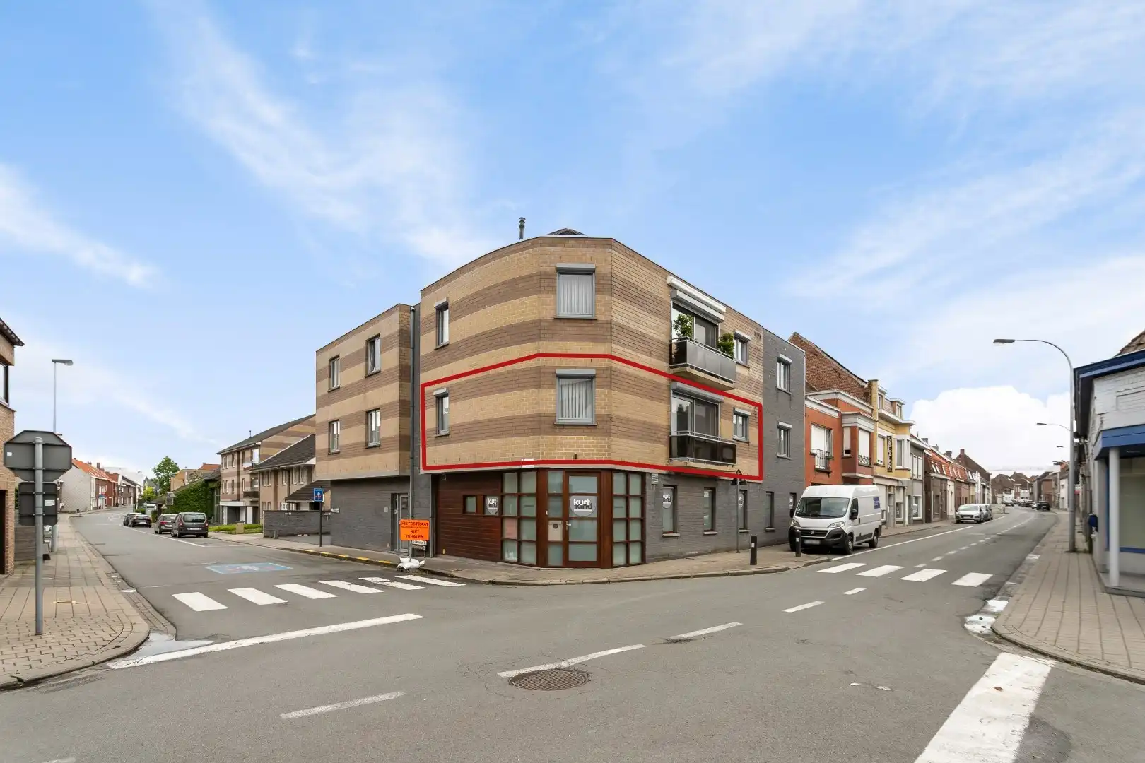 Appartement te huur Hospitaalstraat 2 -/0102 - 8930 Lauwe