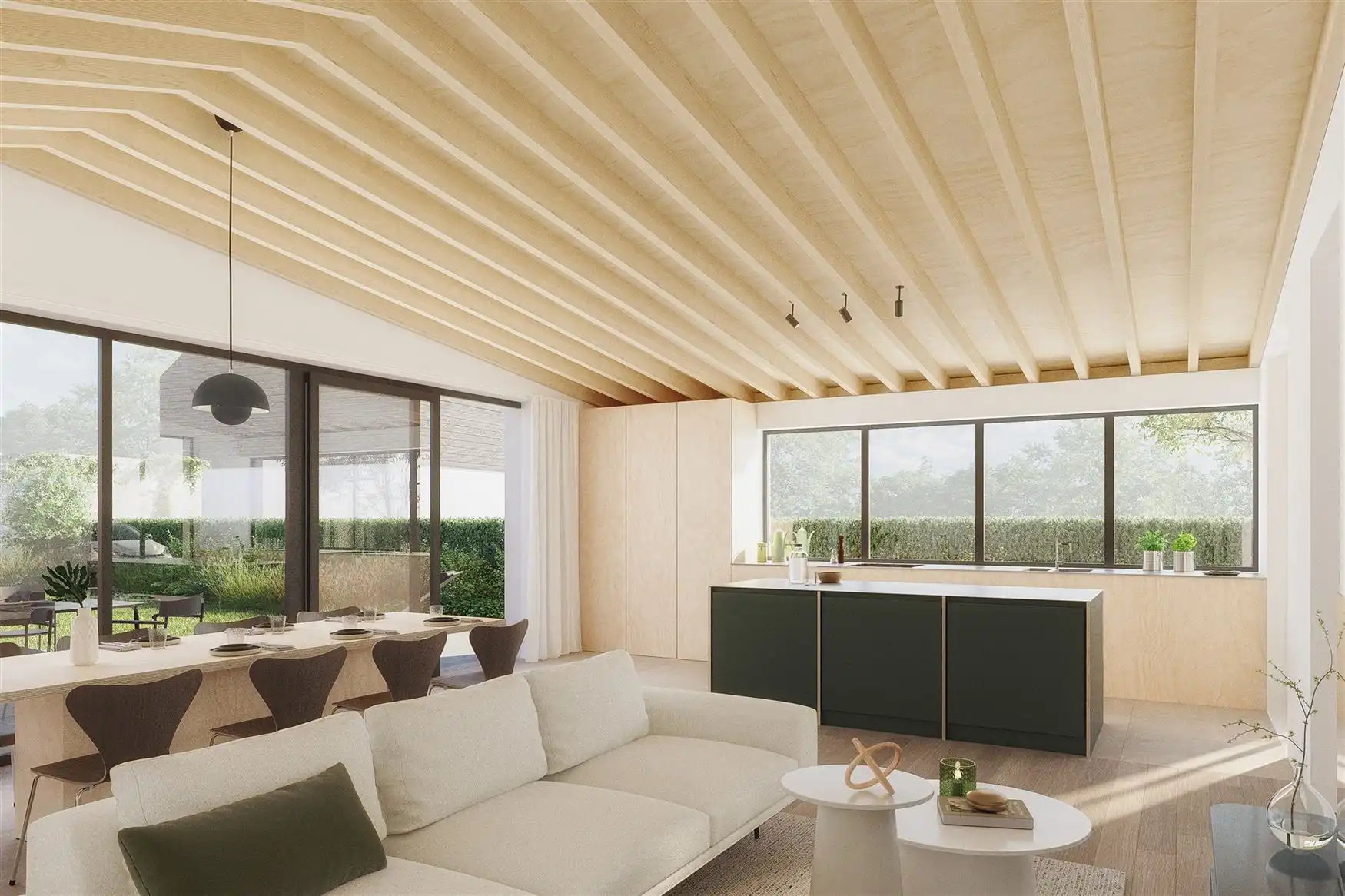 Stijlvol gerenoveerde woning met tuin in Sint-Martens-Latem foto 3