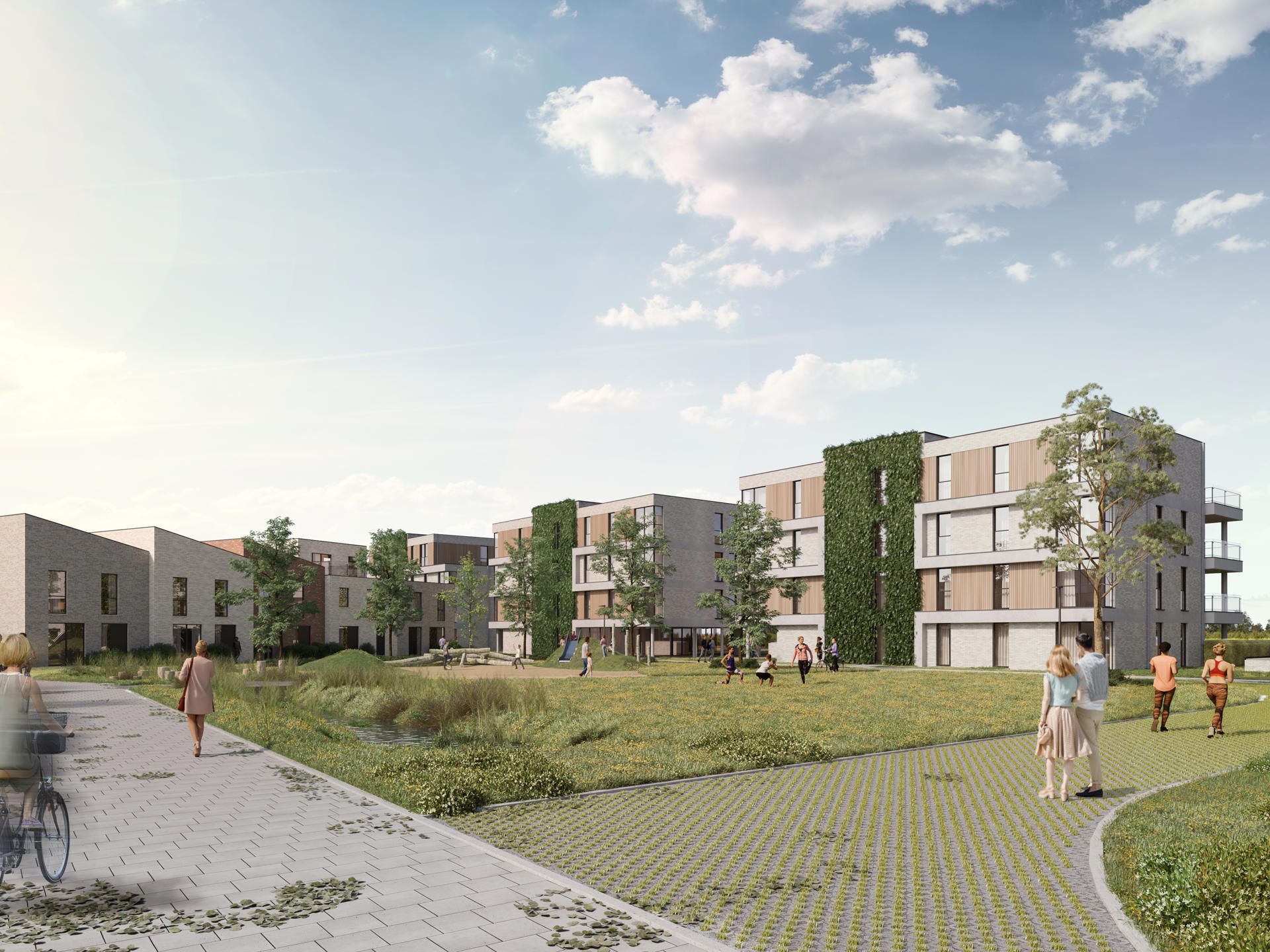 BEN appartementen met zicht op de fruitgaarden en weilanden foto 4