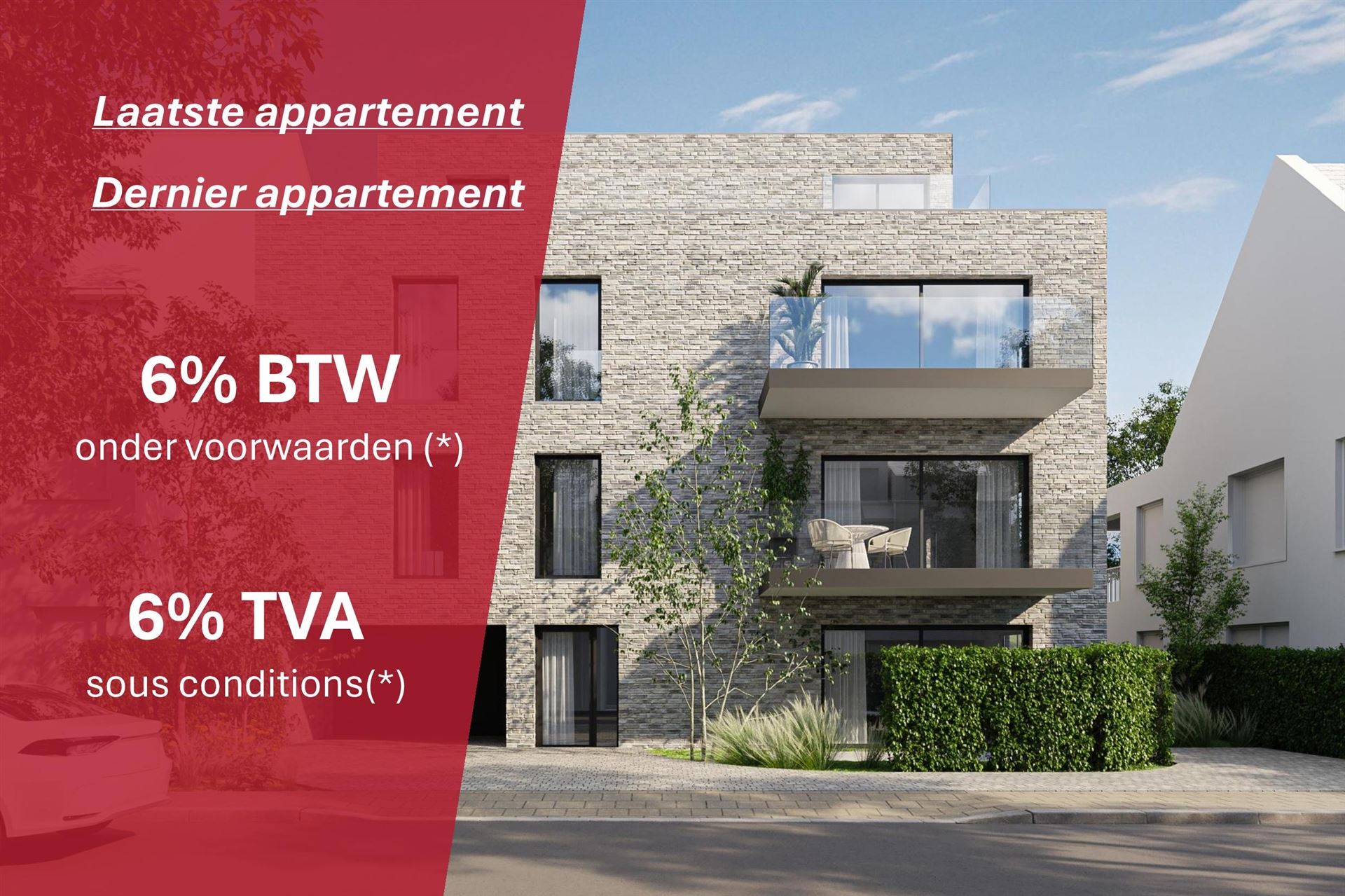 Laatste appartement (6% BTW mogelijk)  - Nuance IV  foto {{pictureIndex}}