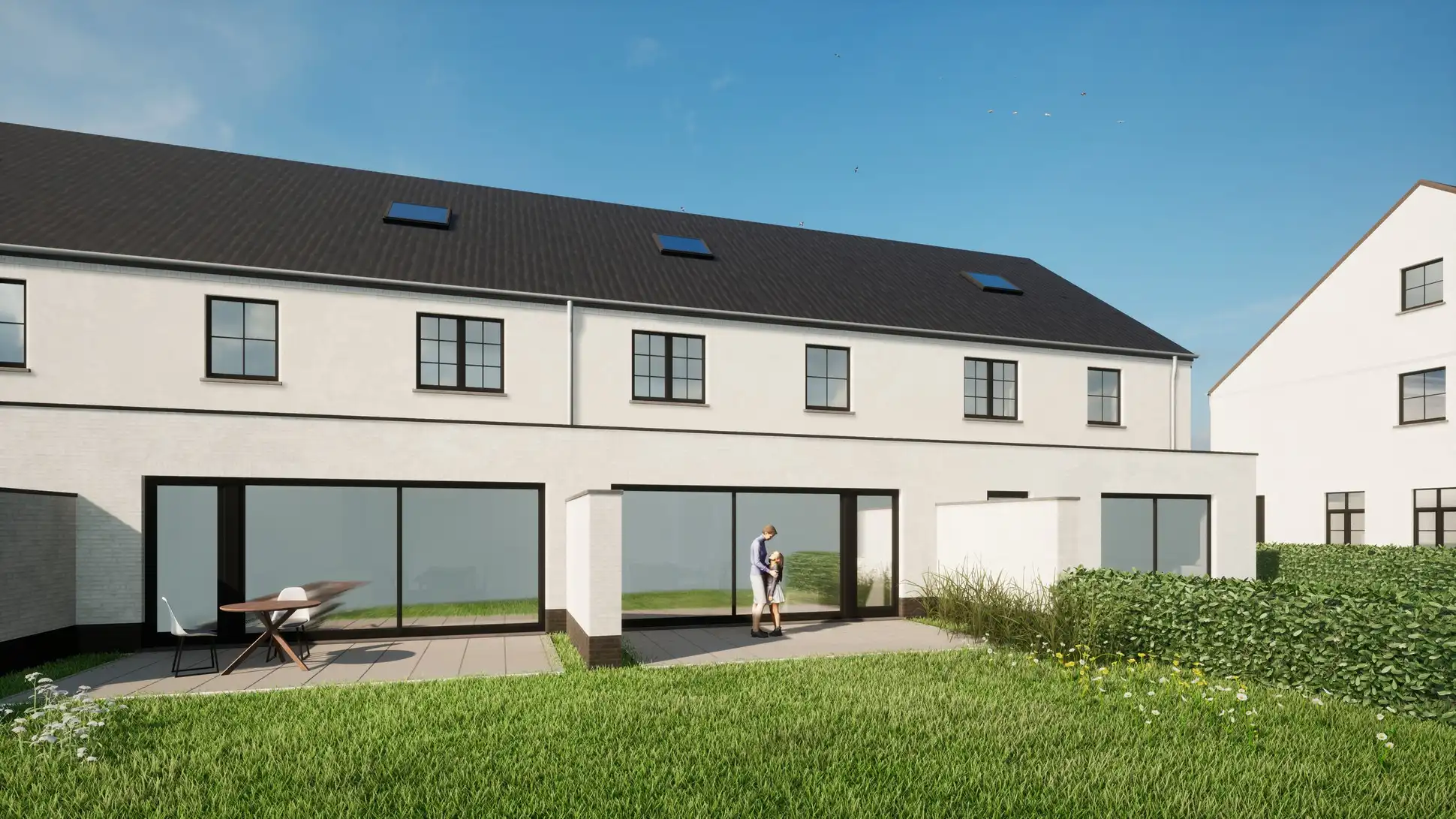 Halfopen nieuwbouw woning te koop in Vosseslag - De Haan. foto 5