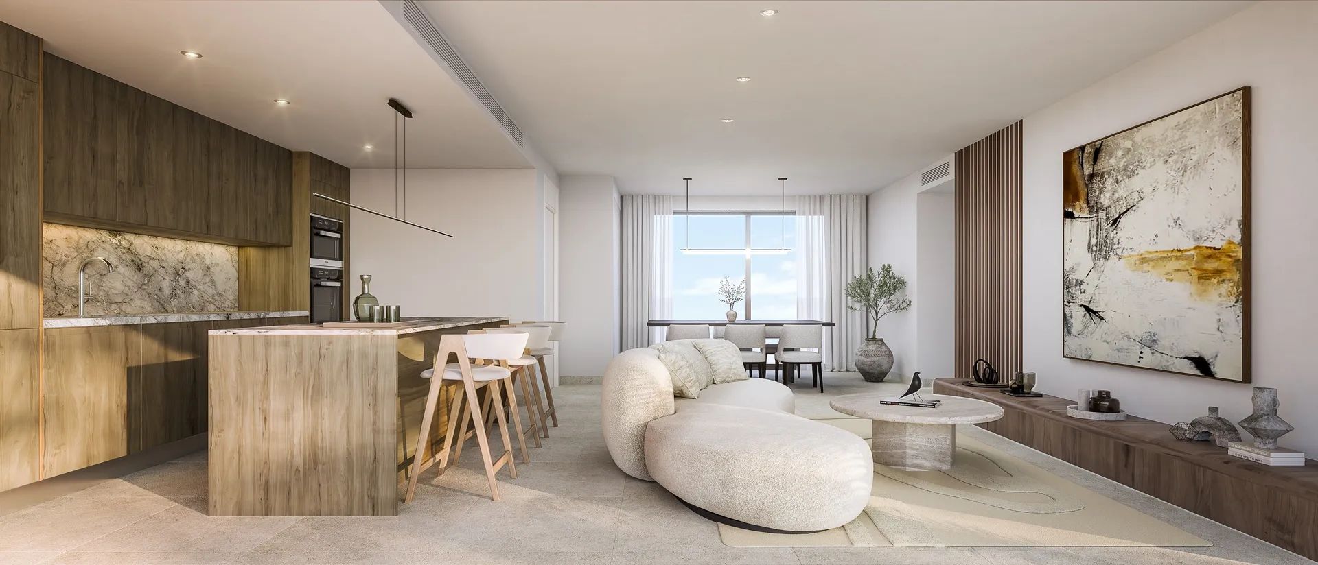 Exclusief wonen met adembenemende uitzichten: moderne appartementen in Fuengirola foto 2