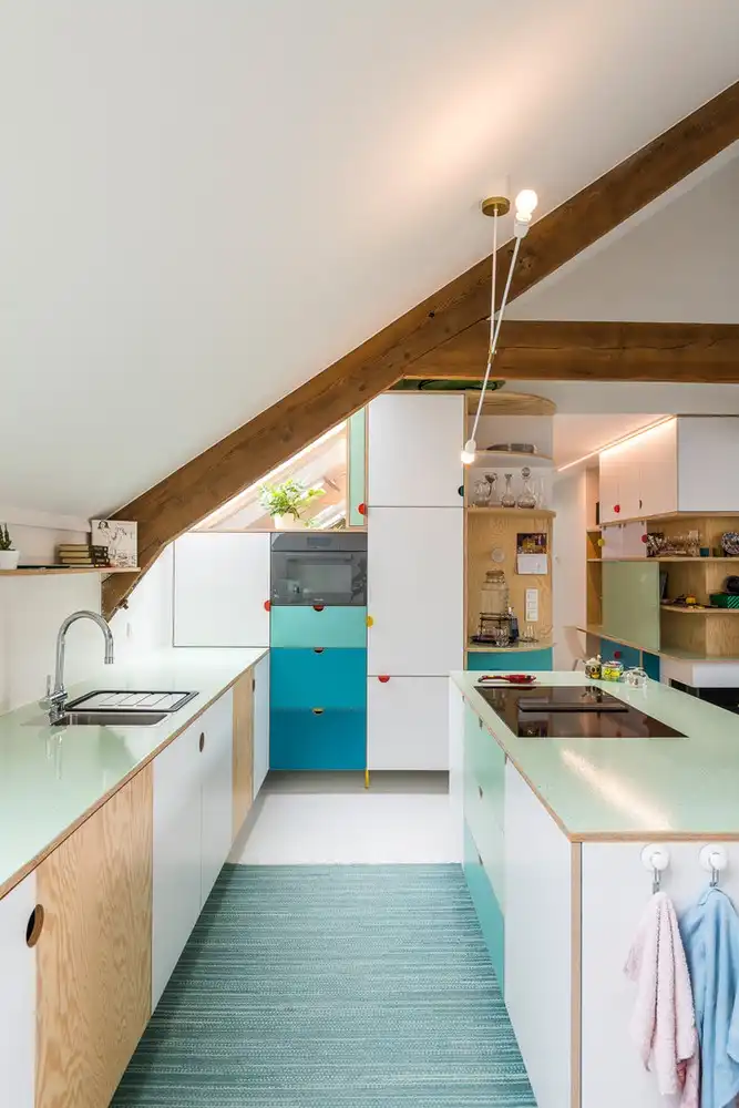 PENTHOUSE in historisch pand "de Blauwen OIJVAERT" (Hertogensite) foto 15
