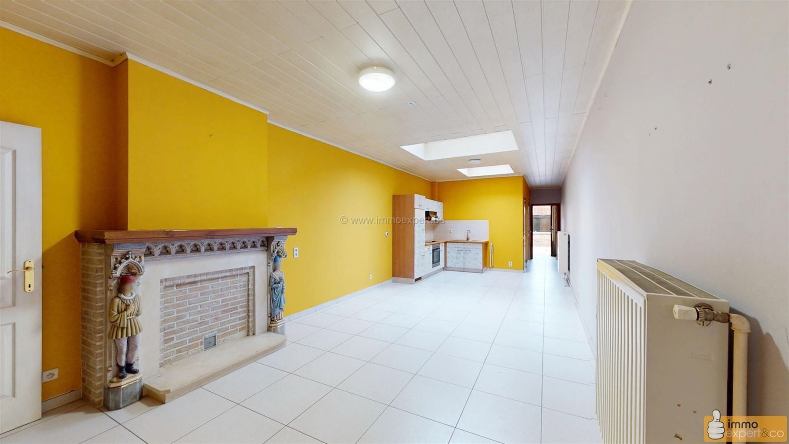 NINOVE: Centraal gelegen woning met 2 slpks, garage en koer foto 3