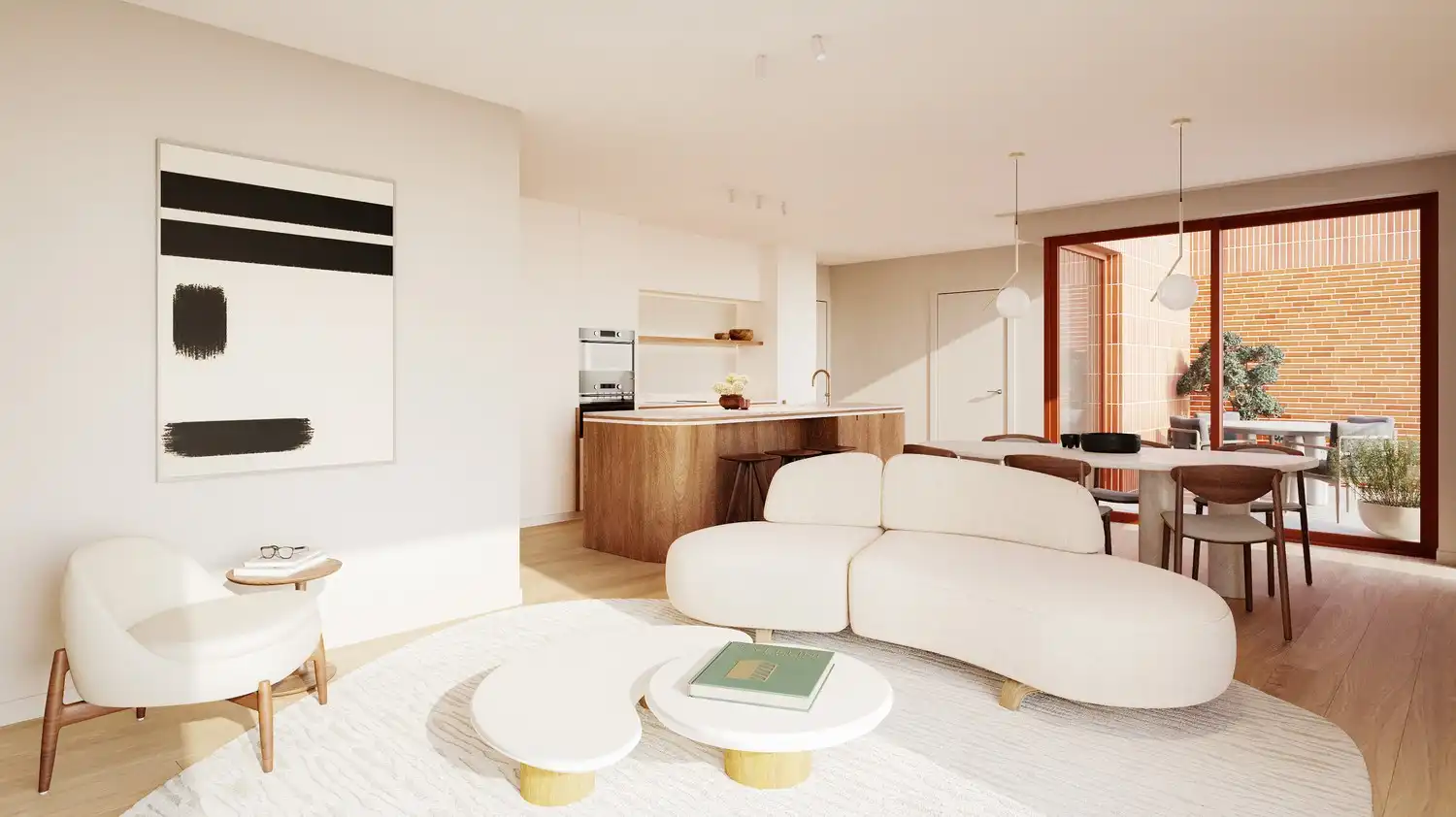 Drie slaapkamer appartement foto {{pictureIndex}}